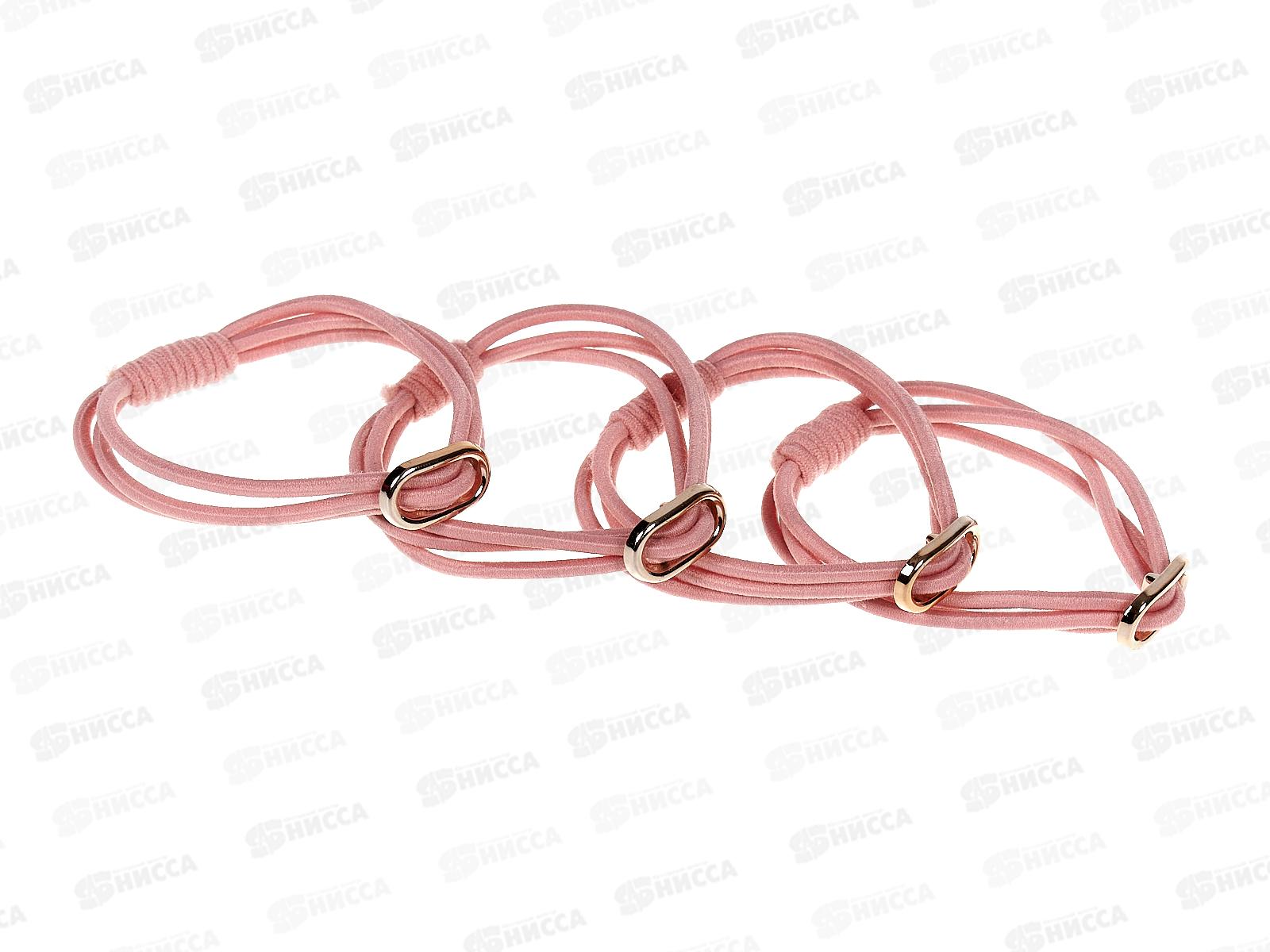 Резинка  для волос 4х штучная 234-110 78605 *12  Б