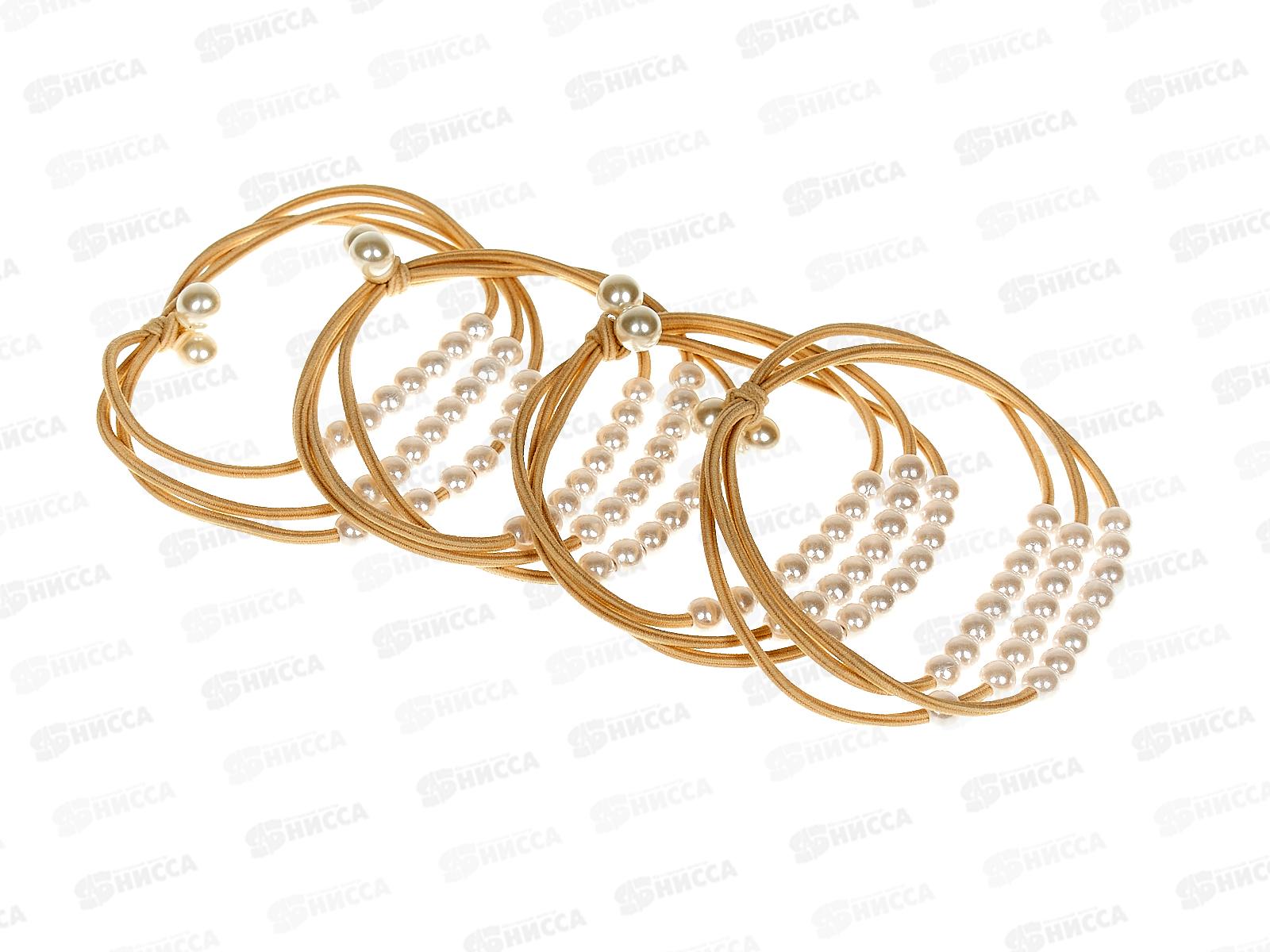 Резинка  для волос 4х штучная микс 6цв 234-106 78601 *12  Б