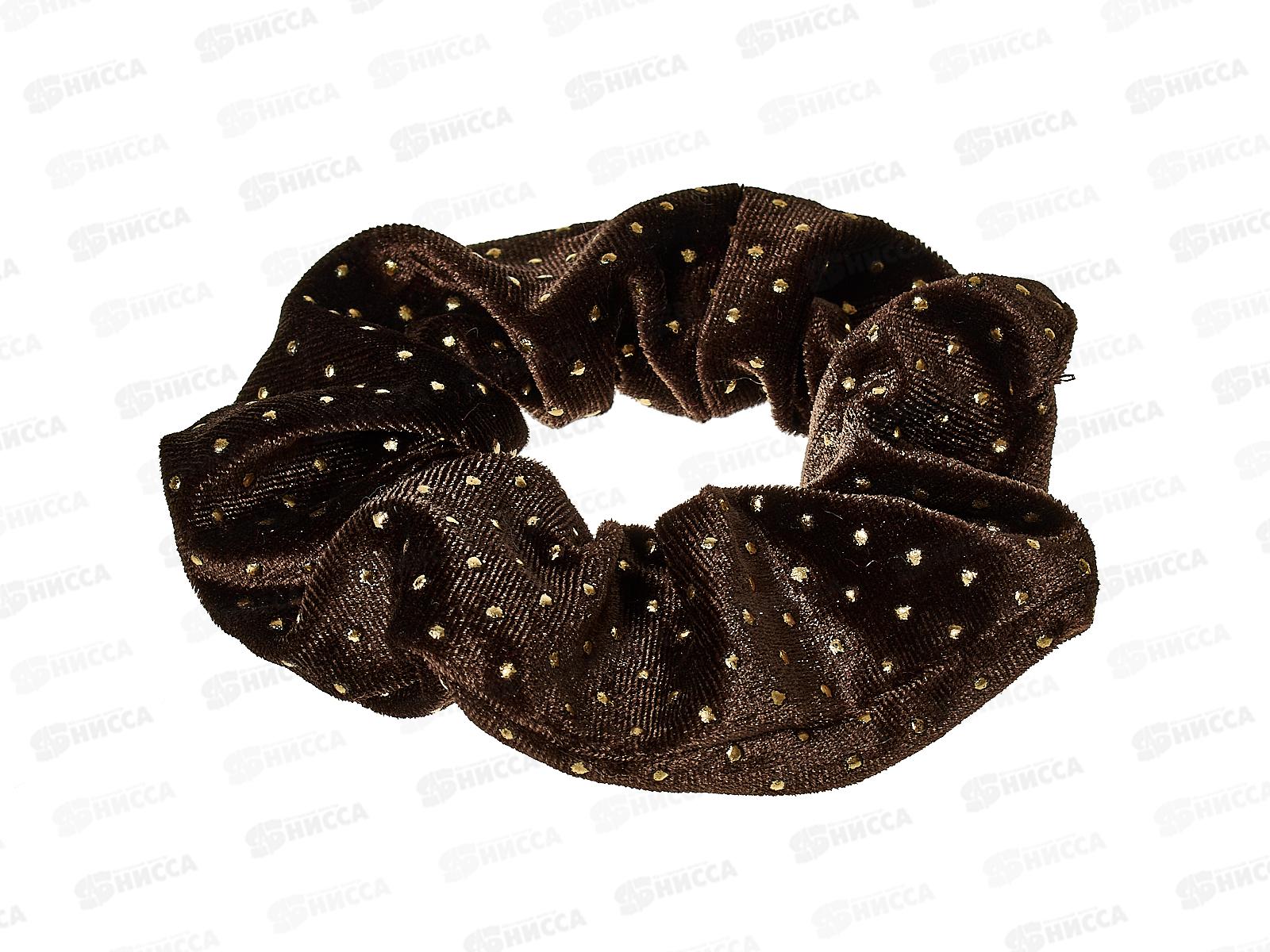 Резинка  для волос бархат микс 6 цветов 234-173 78668 *12  Б