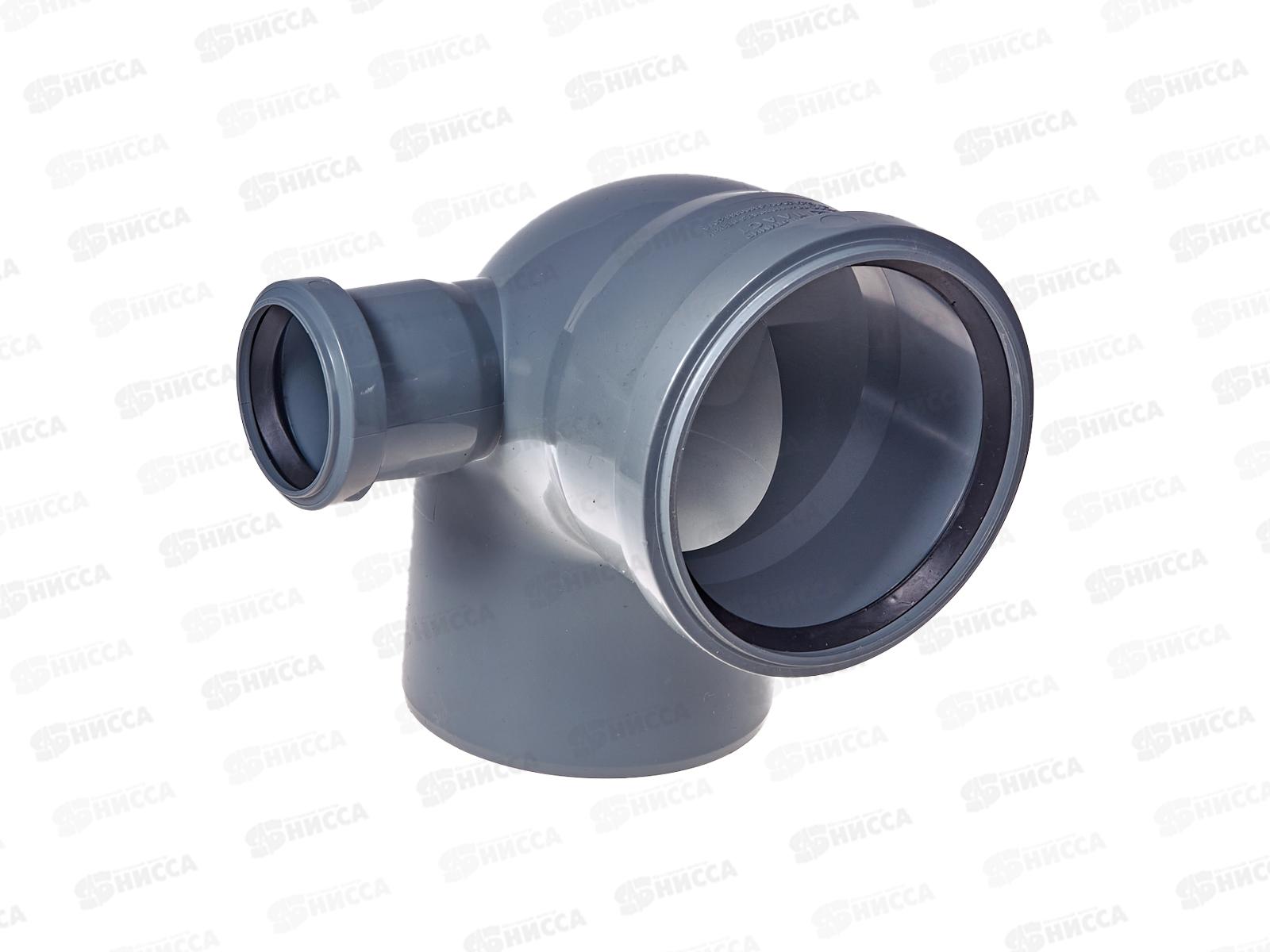  Тройник канализационный переходной универсальный 90град. DN110*50 левый AtlasPlast *30