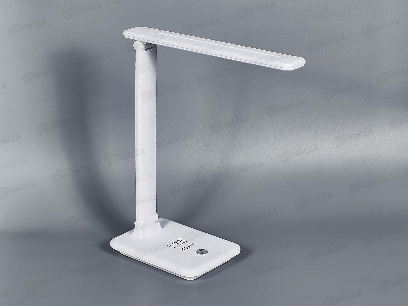 Лампа настольная светодиодная IN HOME ССО-09Б 12Вт сенсор-адаптер белый