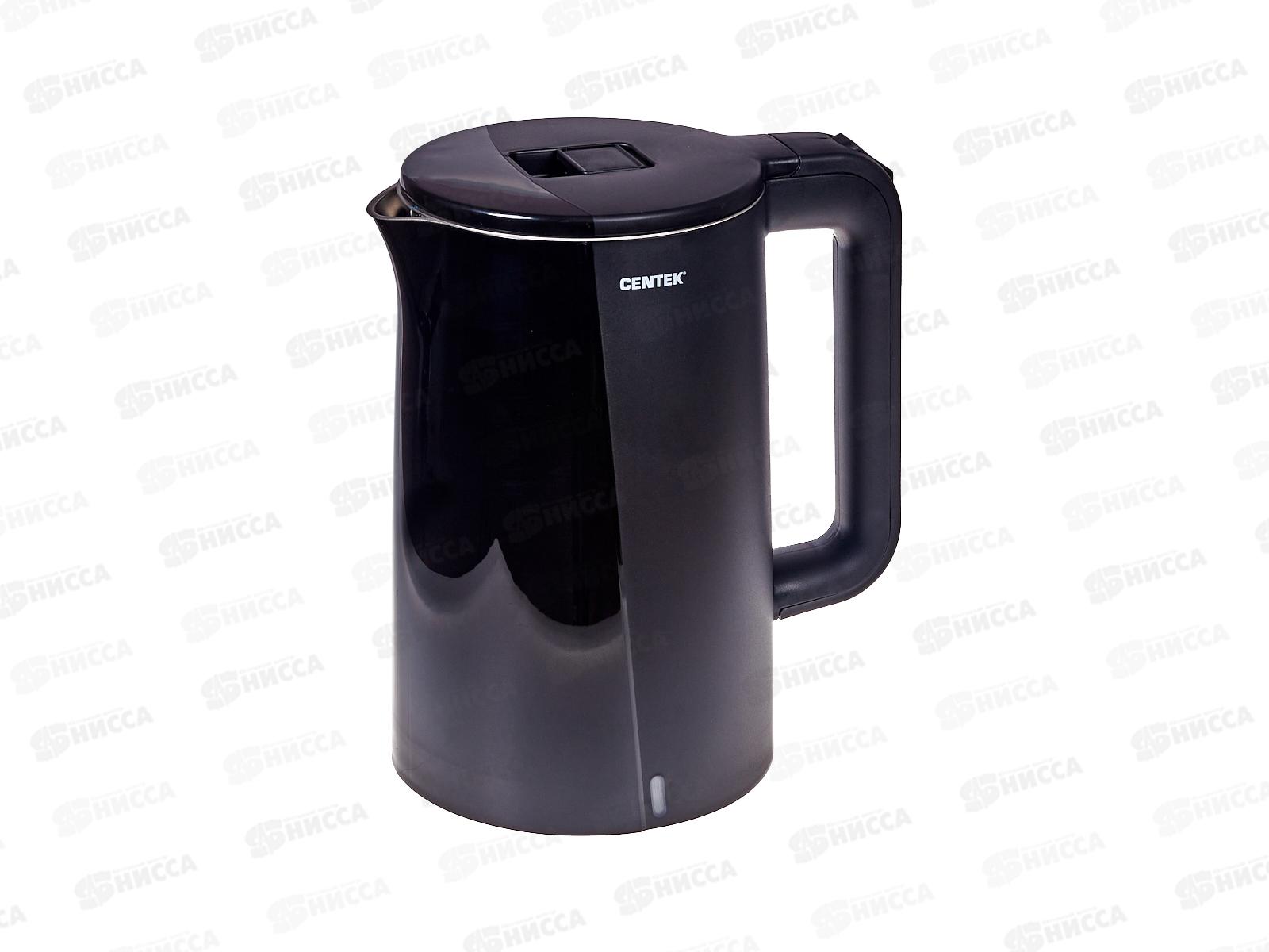 Чайник электрический CT-0005 1,7л черный эффект термоса