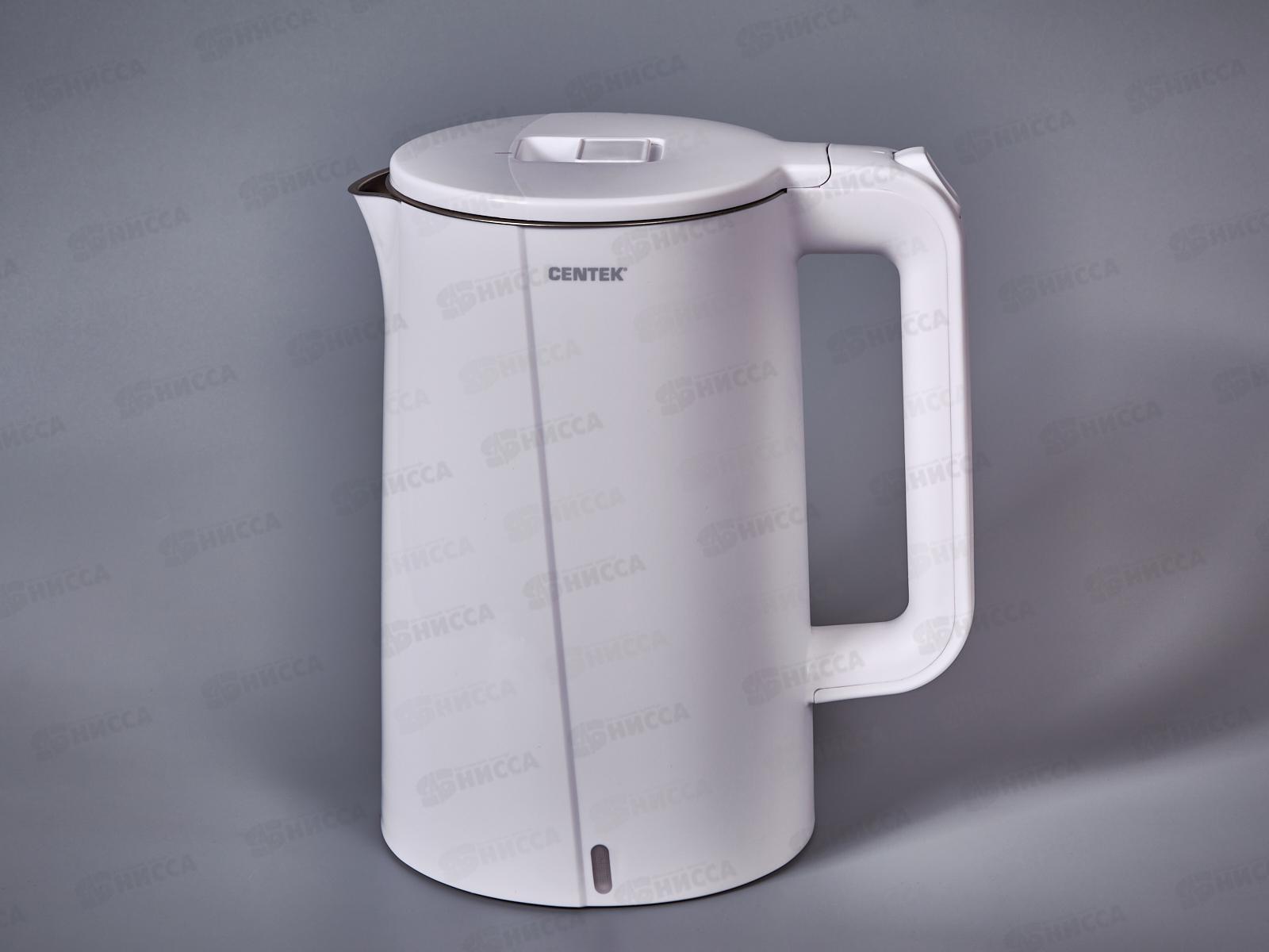 Чайник электрический CT-0005 1,7л белый эффект термоса