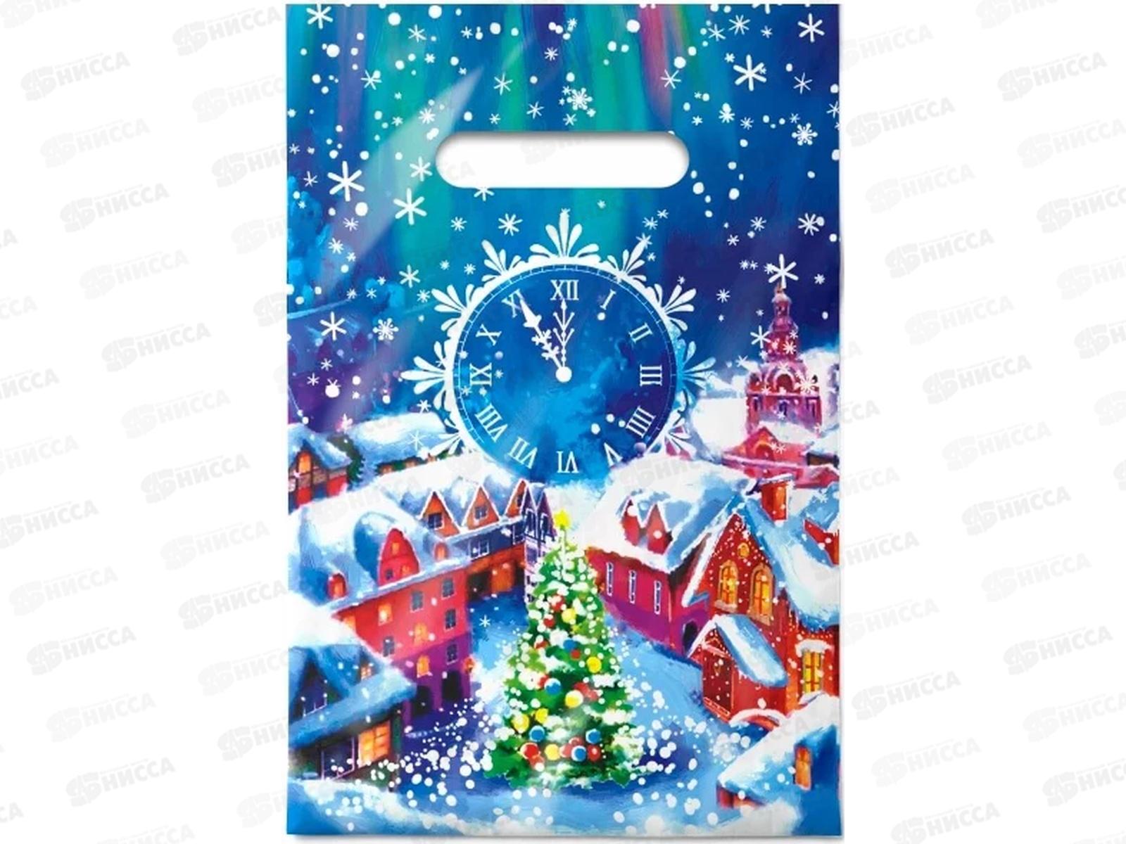 Пакет пробивной НГ 20*30 Волшебная ночь *100/2000 МЕЛКИЙ