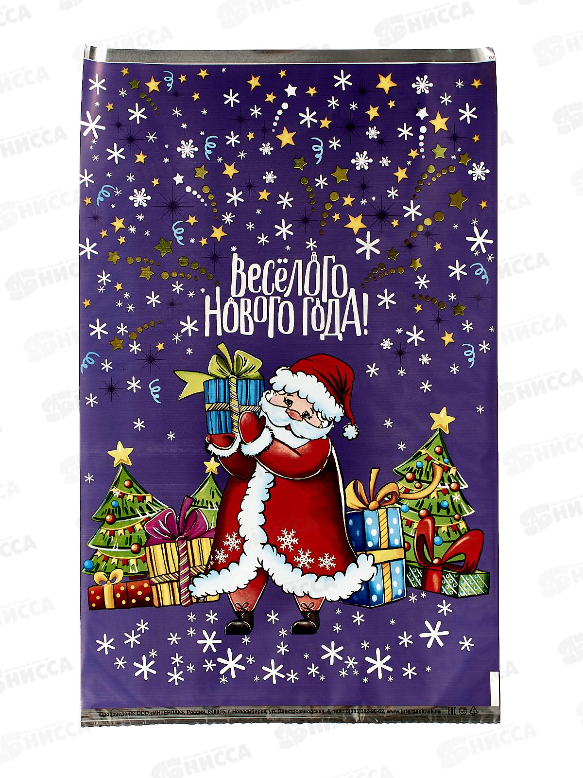 Пакет подарочный 25*40 Новый Год Сказочник *100/2000