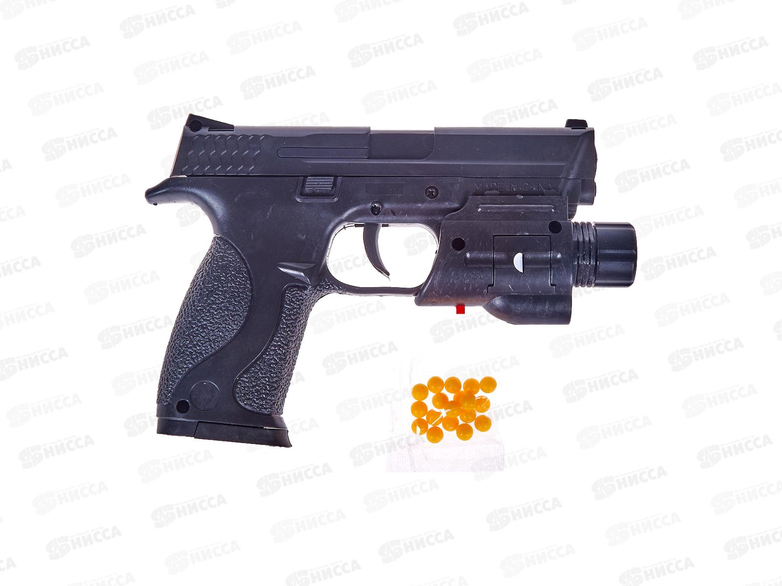 Пистолет с лазерным прицелом, с фонарем 1В01548 в пакете