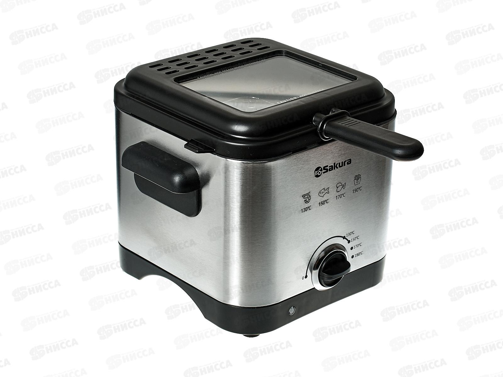 Фритюрница  SA-7674 (1,5л) 1000Вт