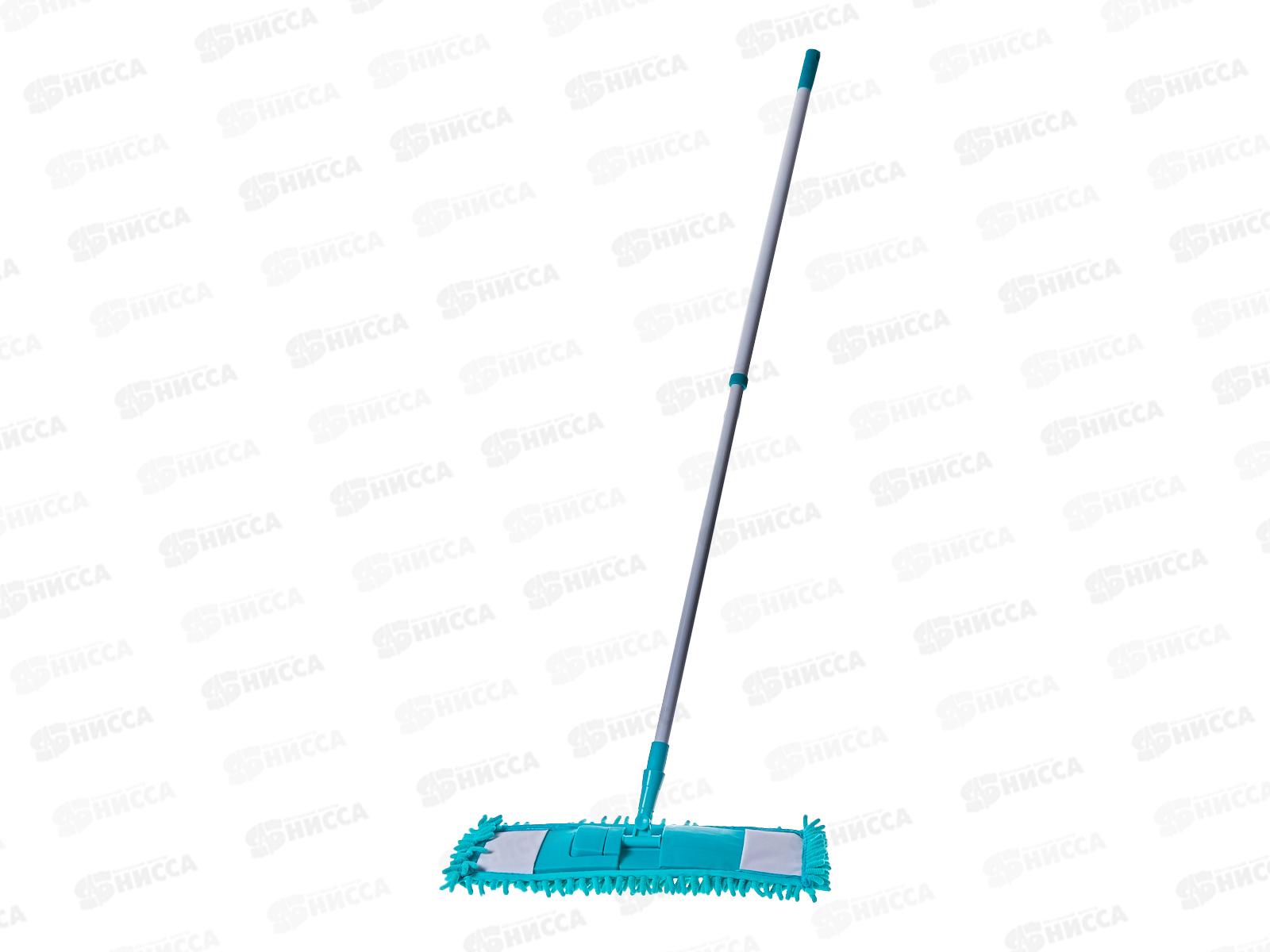 Швабра HP-M11 H.P. 120см с насадкой микрофибра изумруд