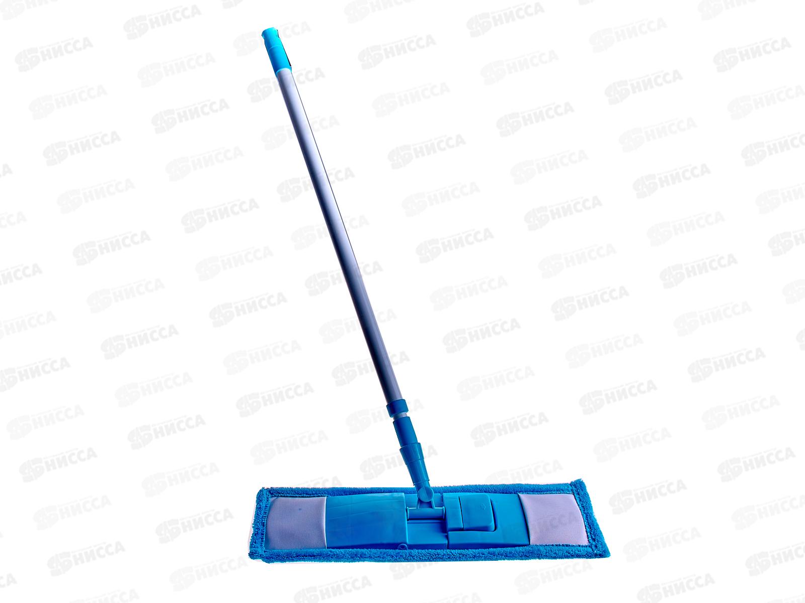 Швабра HP-M12 H.P. 120см с насадкой микрофибра синий