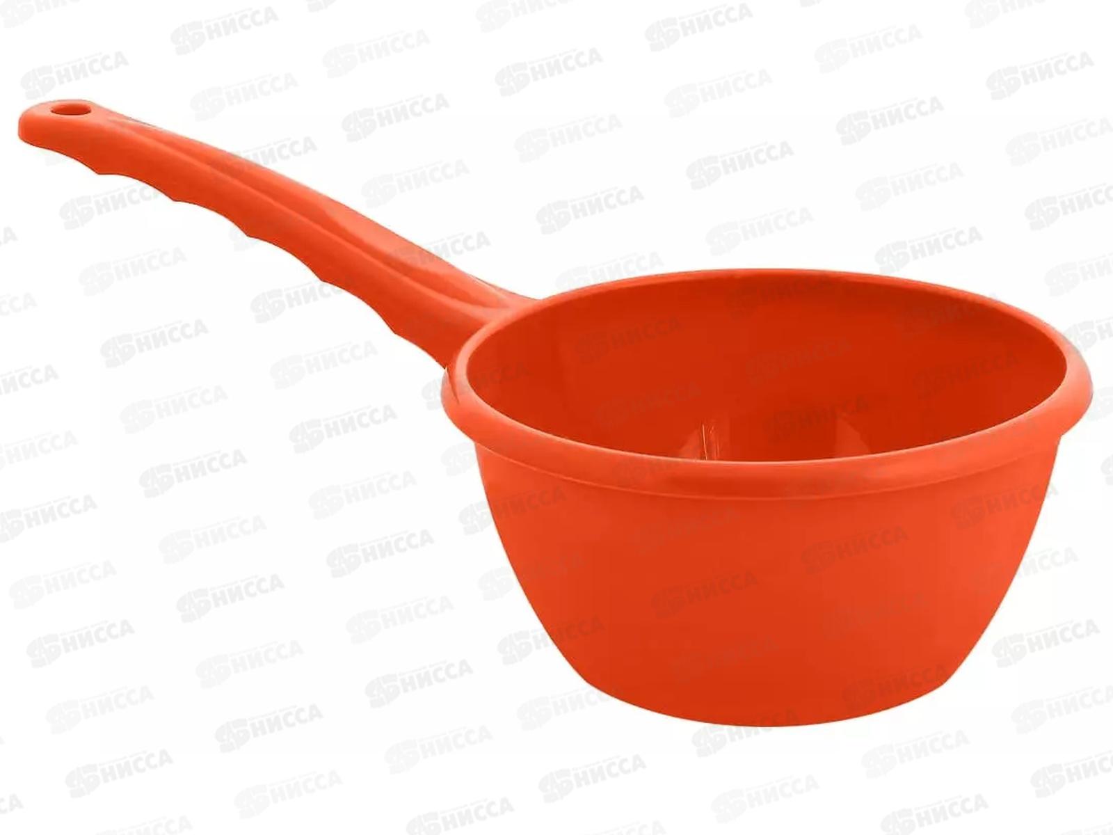 Ковш 1,8л для холодных  пищевых  продуктов  ИНТ Оранжевый *30