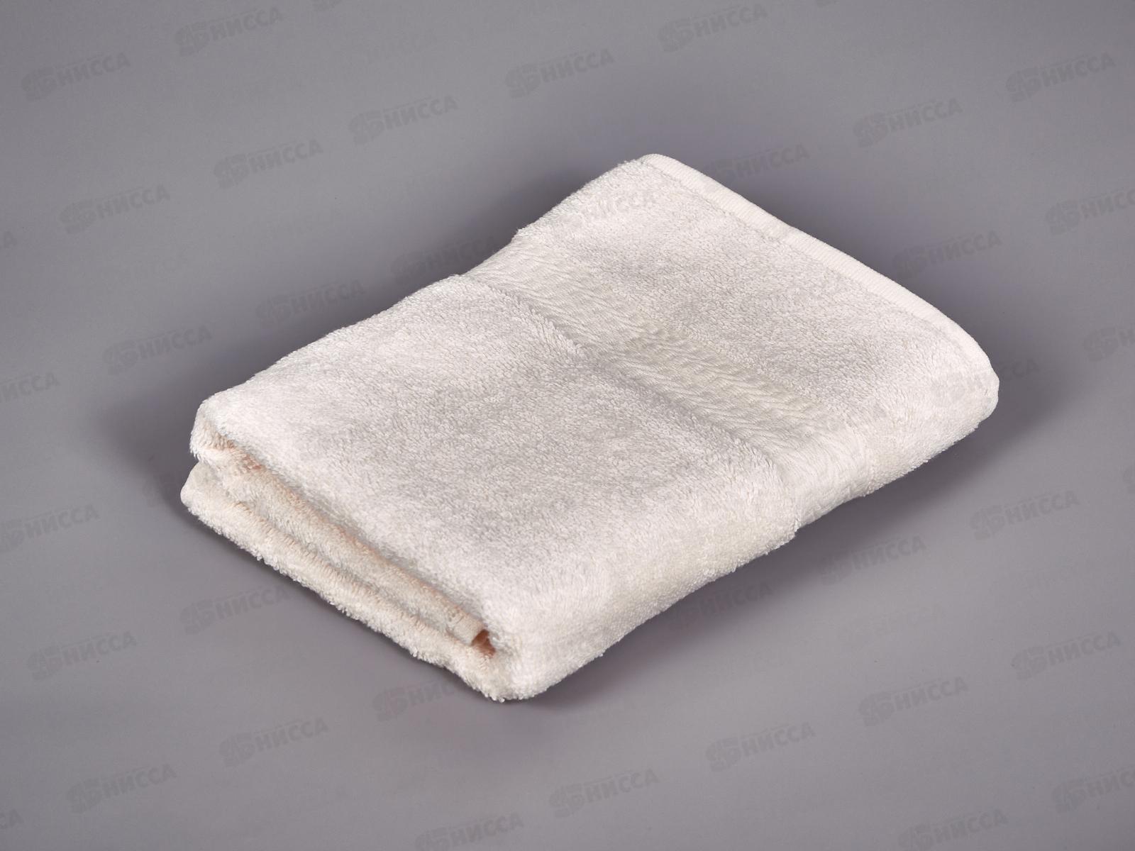 Полотенце махровое 50*90 LuxoR Тринити 0315 молочный пастила