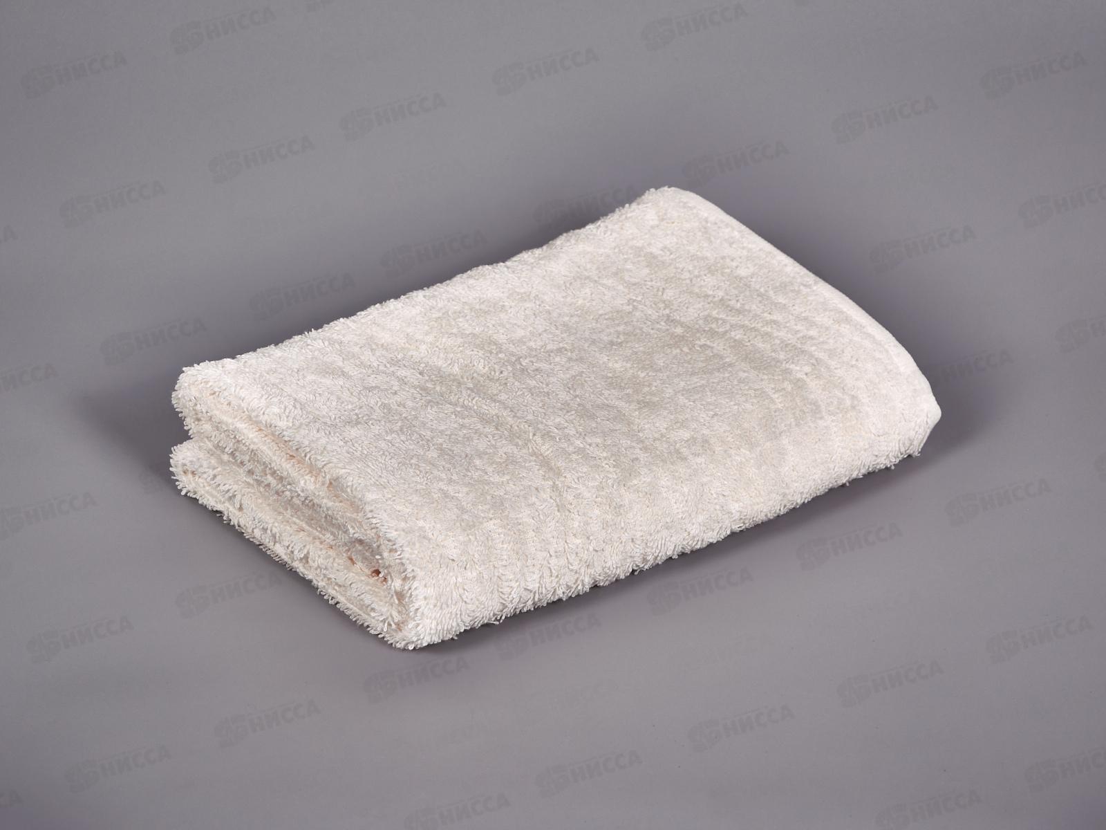 Полотенце махровое 50*90 LuxoR Иллюзия 0315 молочный пастила