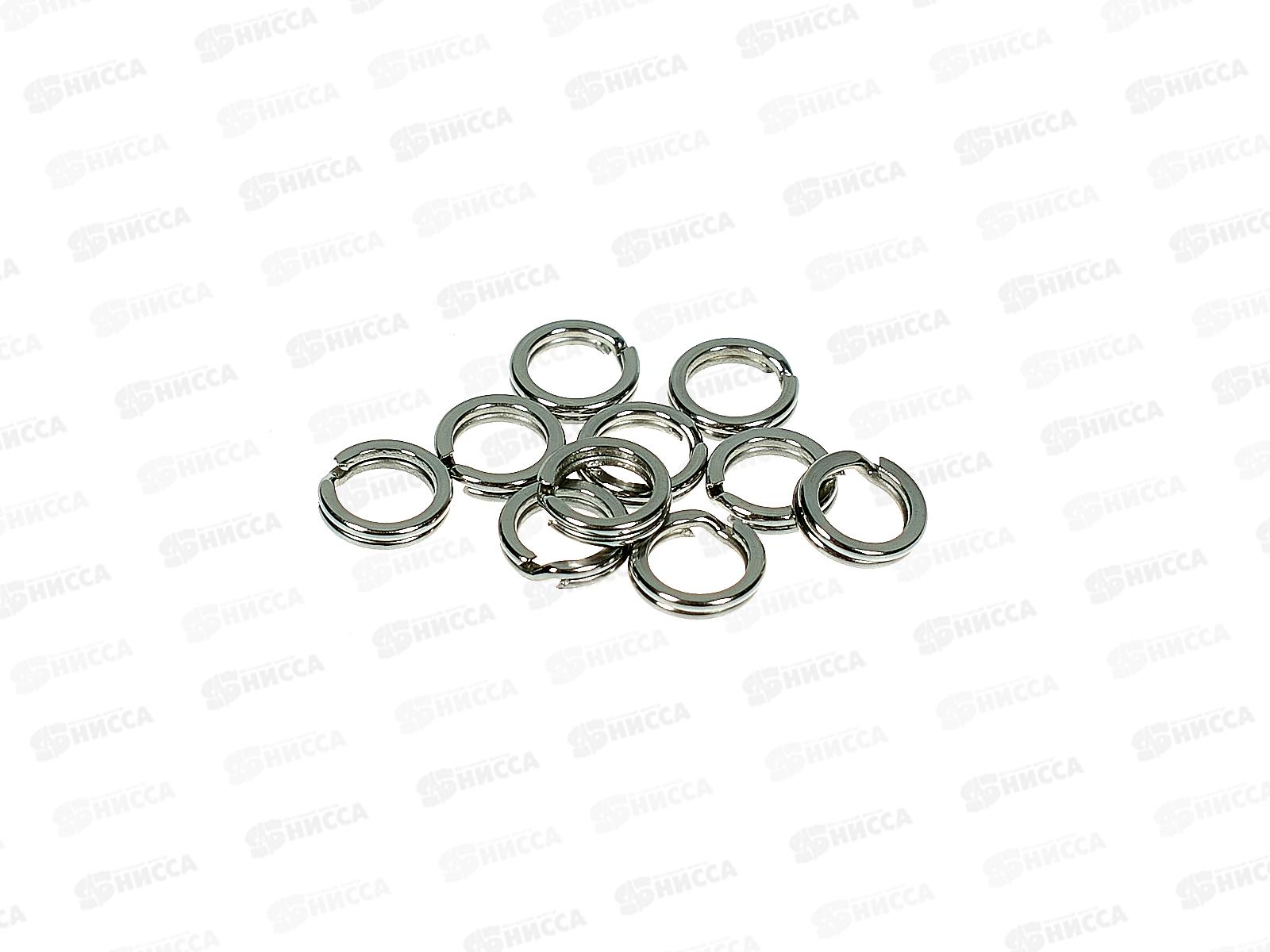 Заводное кольцо Namazu RING-A, цв. Cr, p.7(d=5.6мм) test-8кг (10шт)