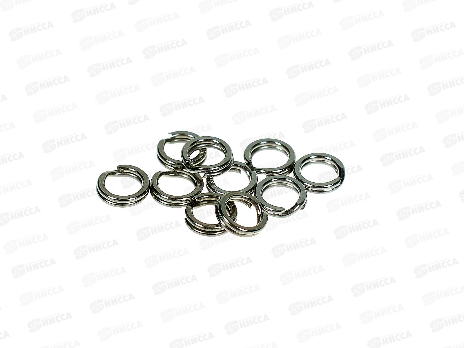 Заводное кольцо Namazu RING-A, цв. Cr, p.8(d=5мм) test-6,5кг (10шт)