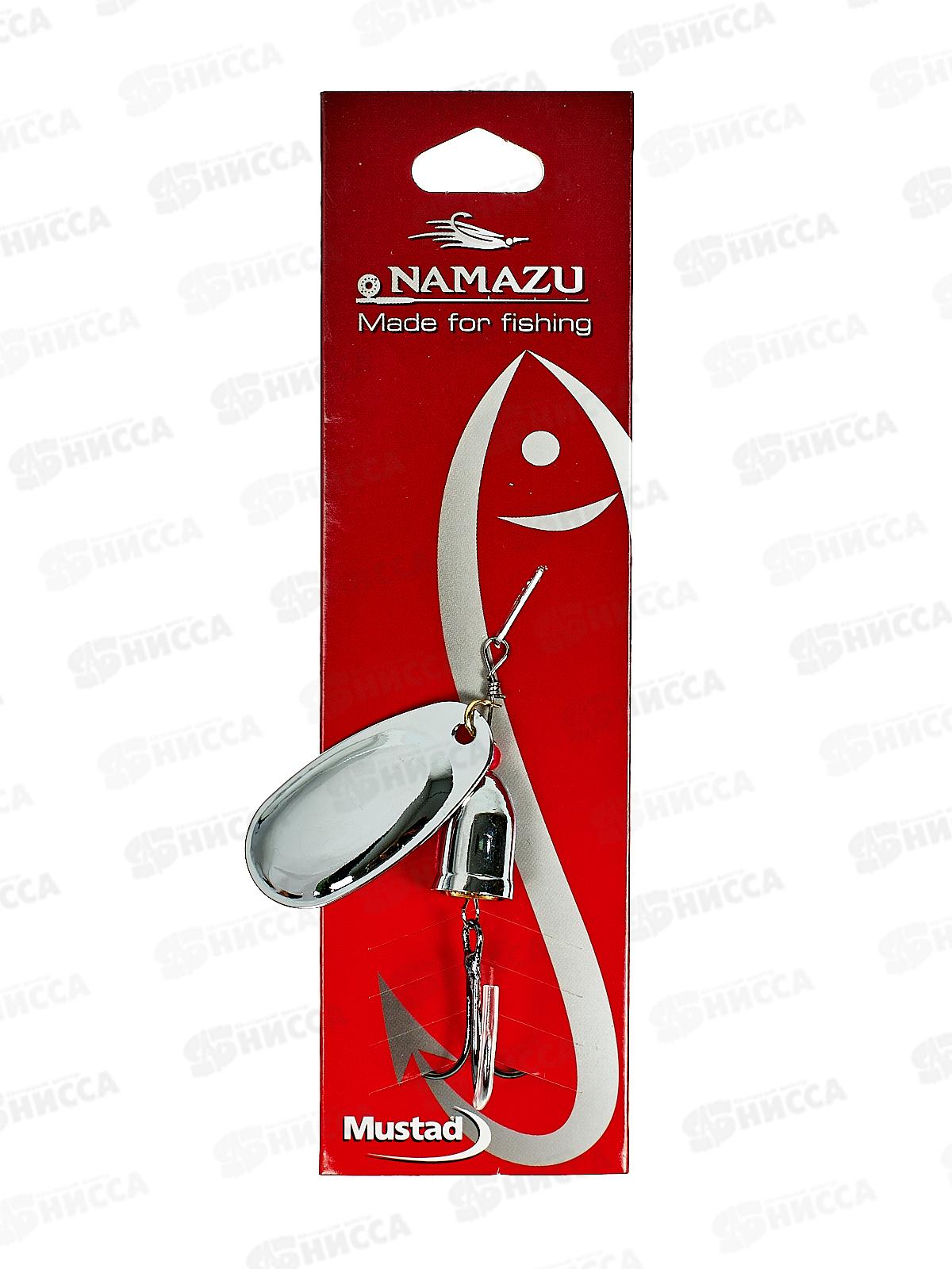 Блесна вращ. Namazu Lothar, вес 12г, цвет 01 (серебро) N-L12-01