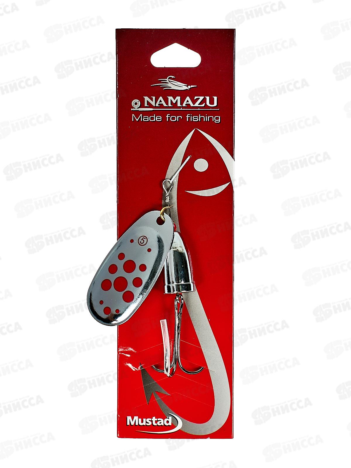 Блесна вращающаяся Namazu Lothar, вес 15г, цвет 04 N-L15-04