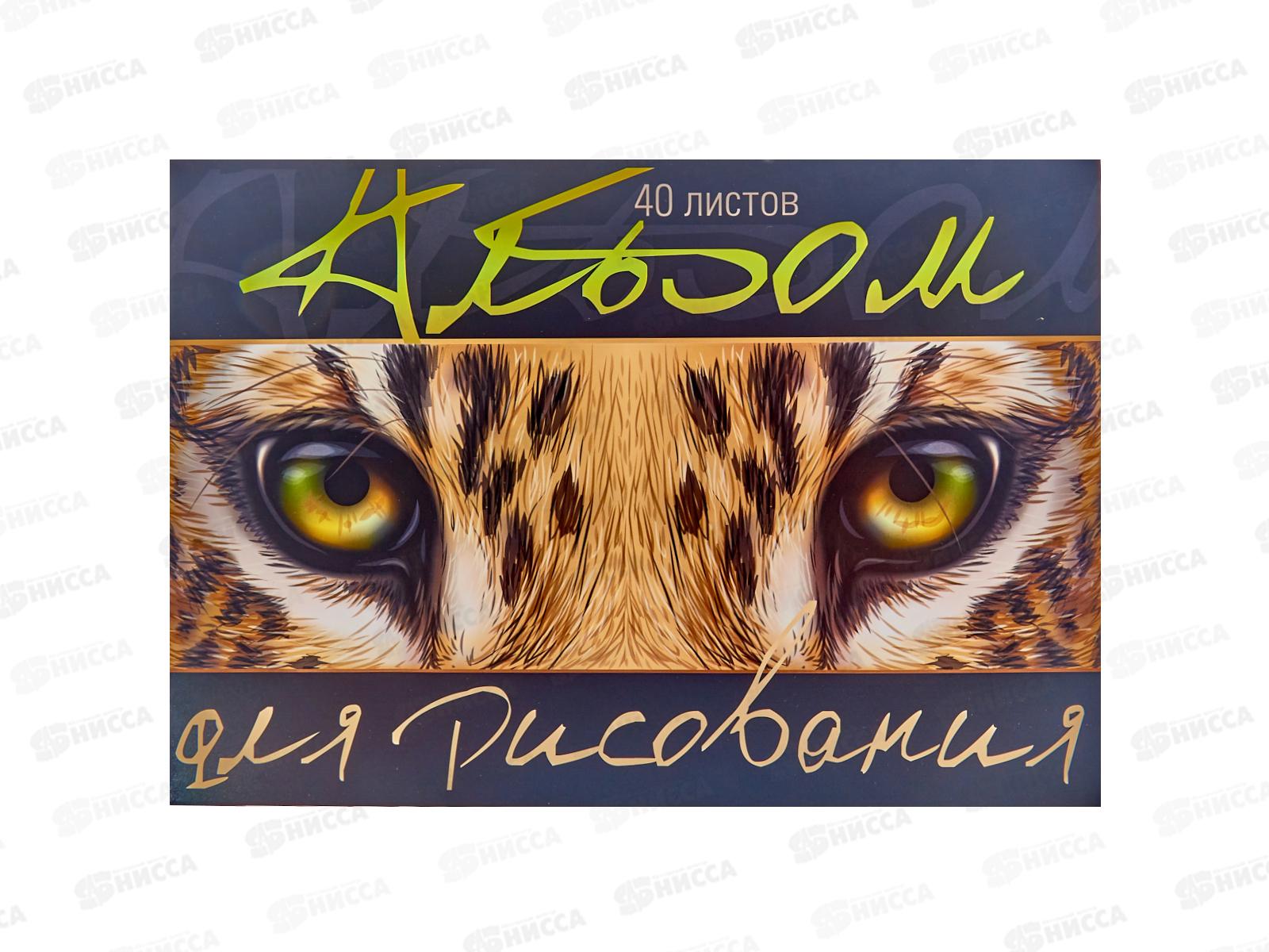 Альбом для рисования 40л ПЗБМ Взгляд,046103 *30