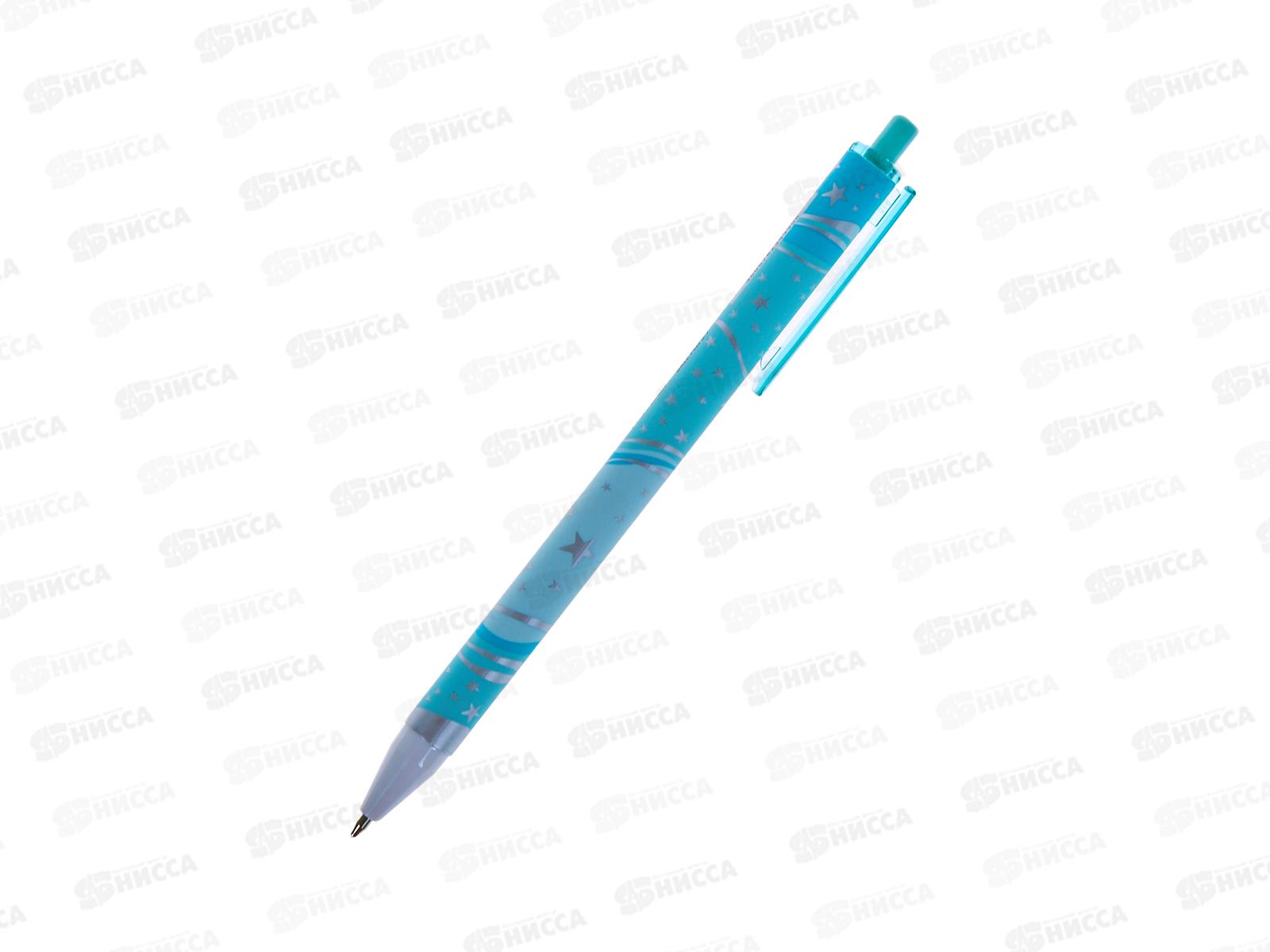 Ручка шариковая Hatber Selesta асс.,062566*12