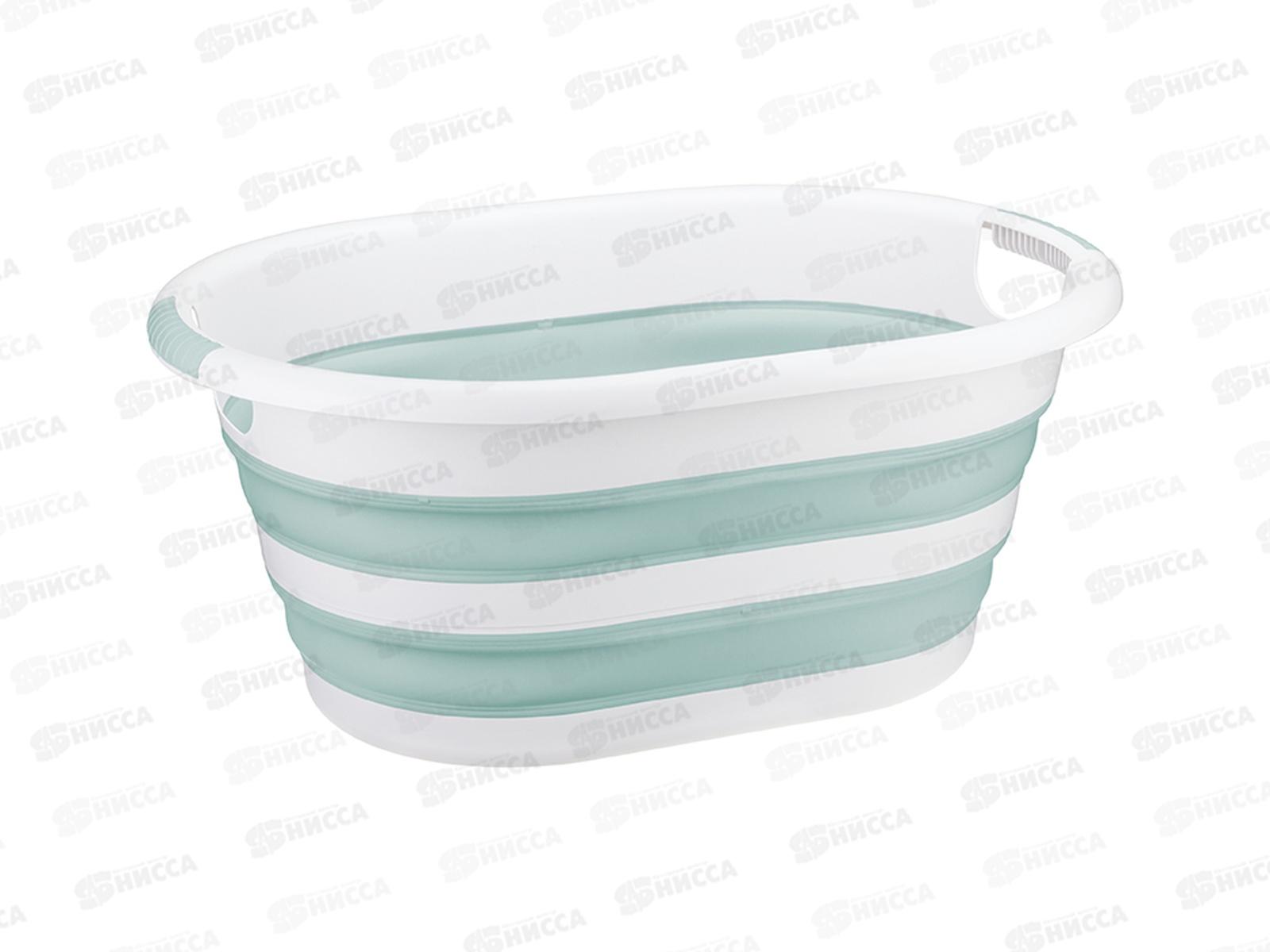 Таз  25л ФЛЕКС складной Морская волна М2504 *5