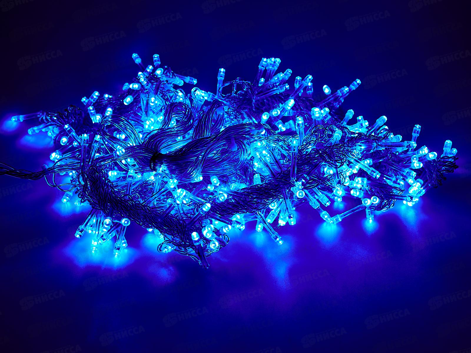 Гирлянда ЗАНАВЕС 1,5*2,5м 360 LED синий 131-031