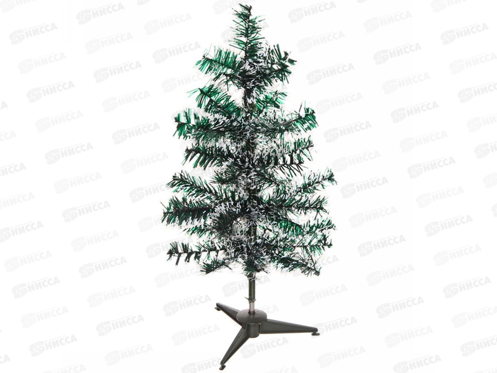 Ель 40см "Метелица" ПВХ белый иней 40 веток 200-119