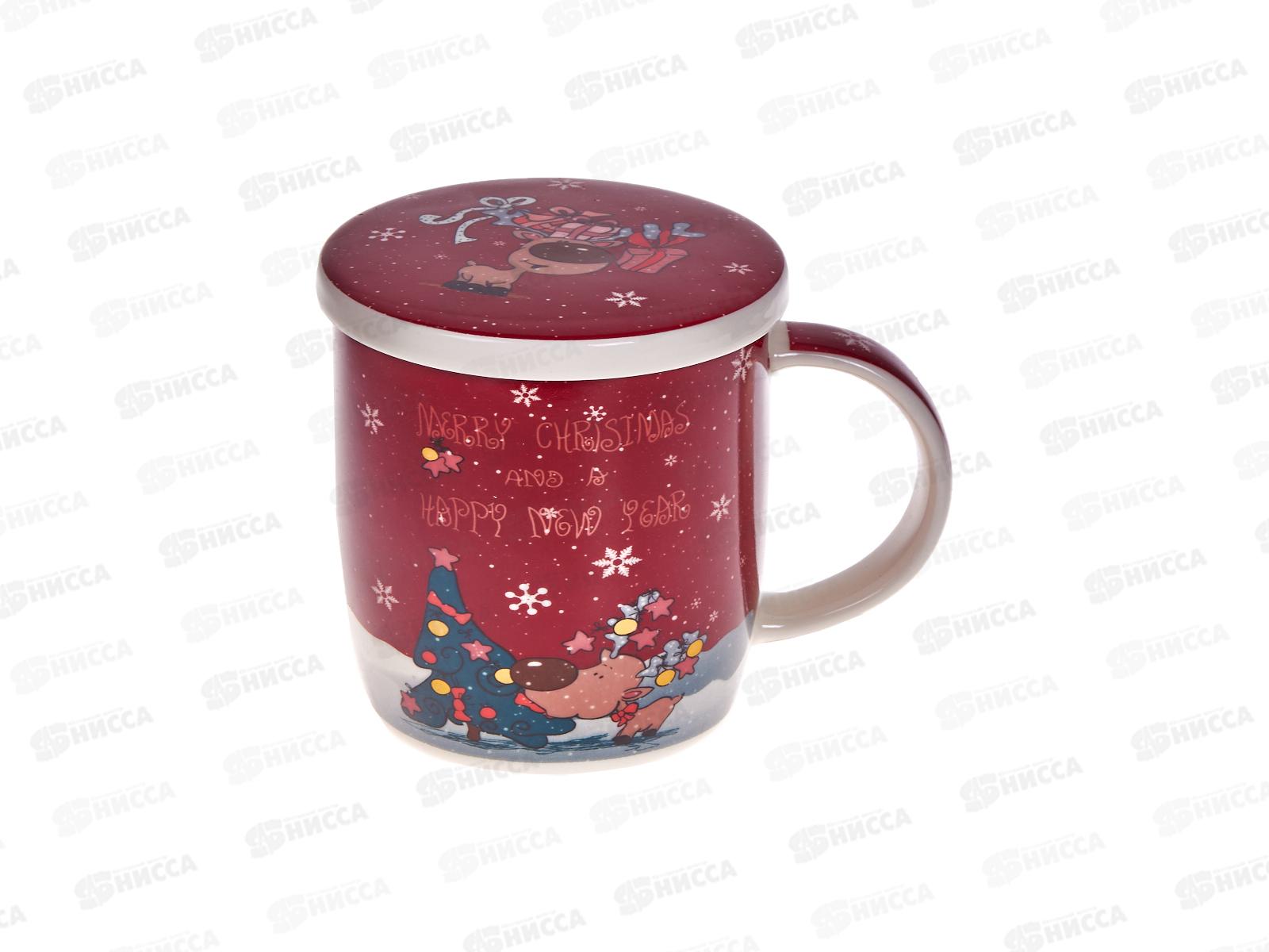 Кружка керамика &quotНовогодние приключения&quot 350мл в п/у 891-0405