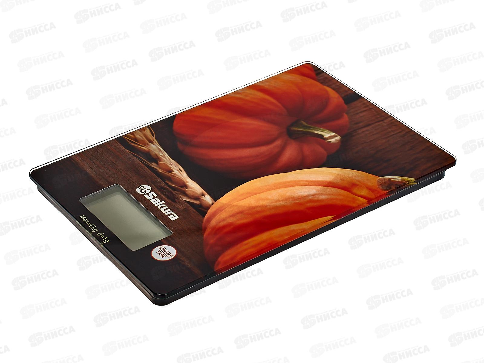 Весы кухонные SA-6075P 8кг эл