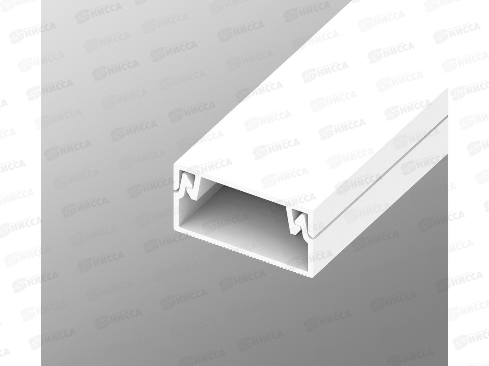 Кабель-канал AGIS Profile ПВХ  20*10мм  2м белый *48