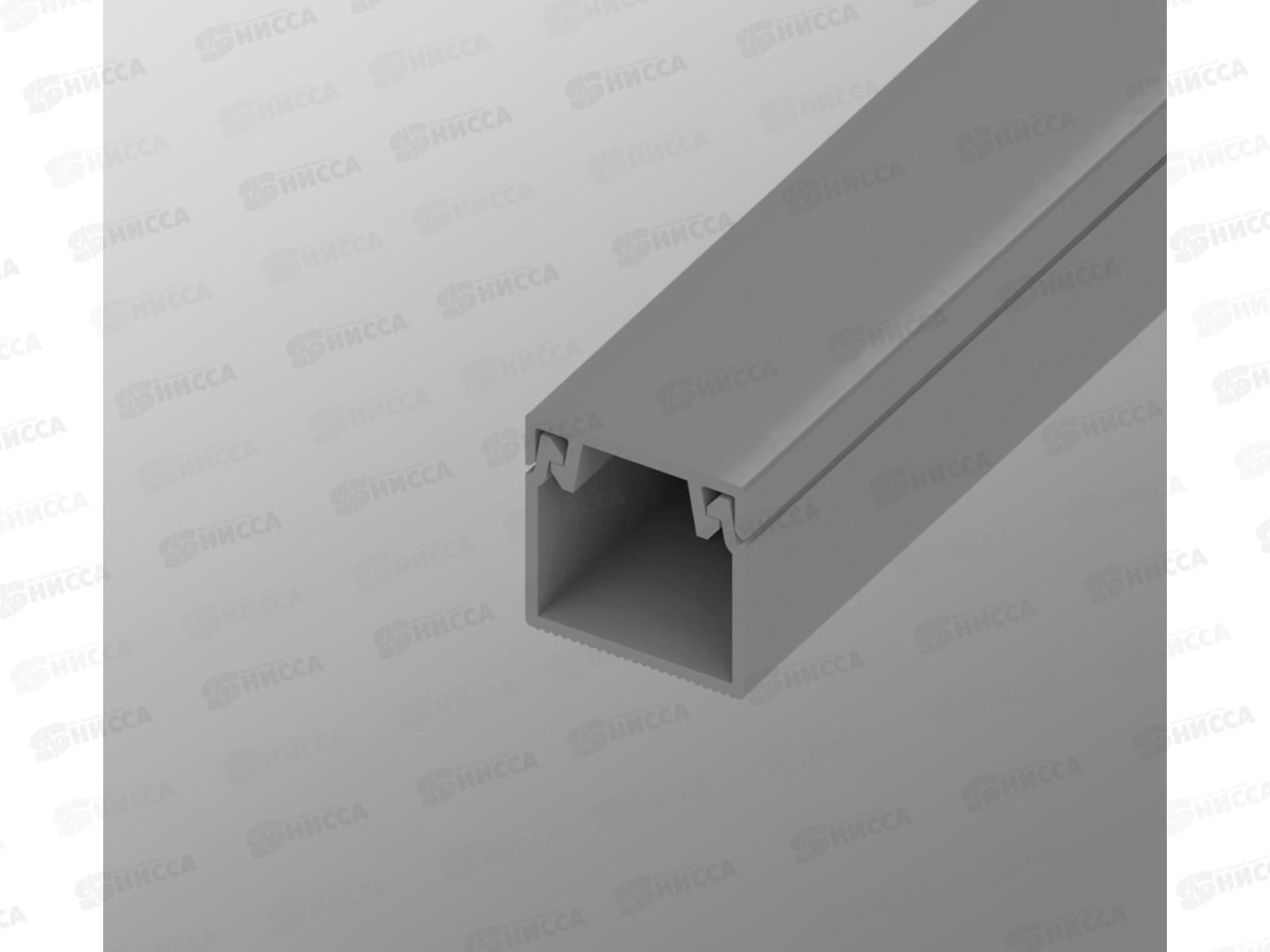 Кабель-канал AGIS Profile ПВХ  12*12мм  2м серый *25