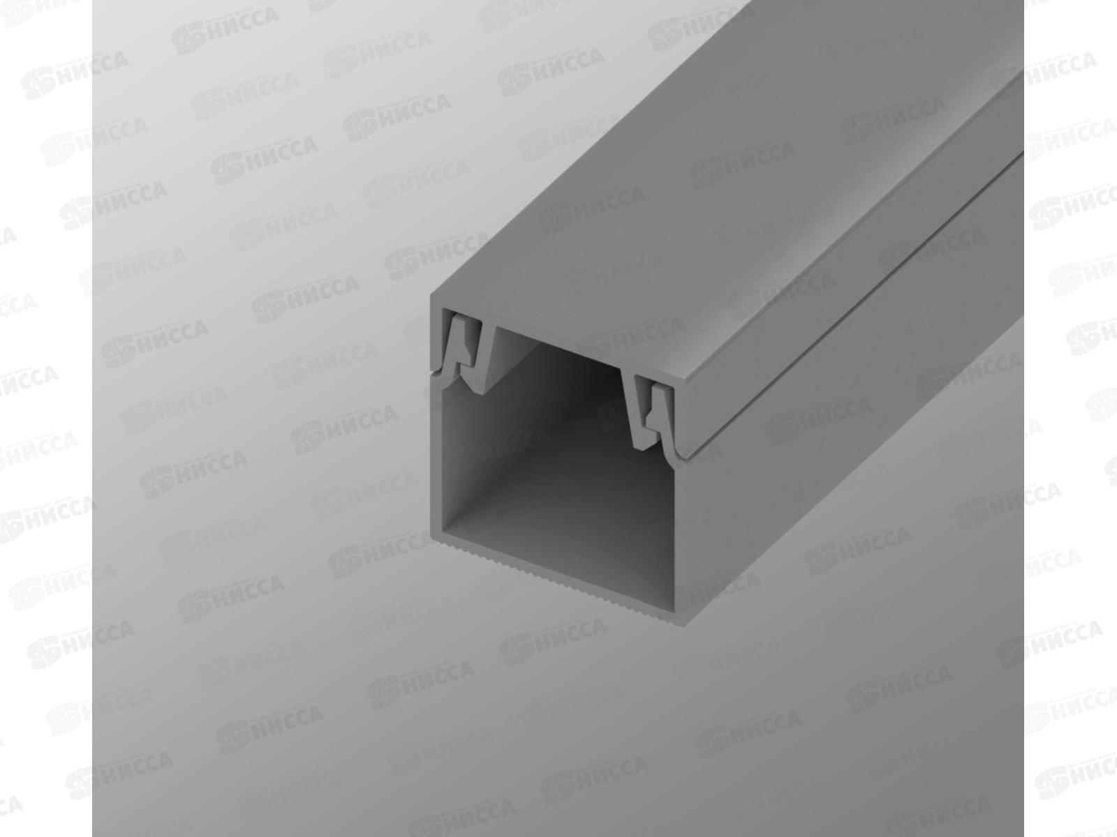 Кабель-канал AGIS Profile ПВХ  16*16мм  2м серый *25