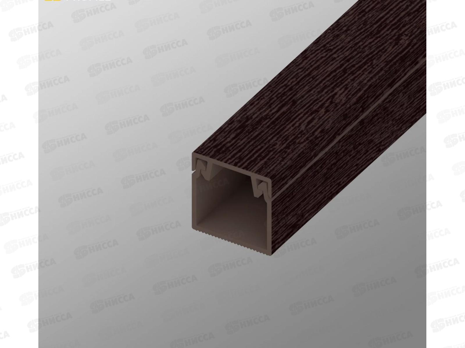Кабель-канал AGIS Profile ПВХ  12*12мм  2м венге 3D *70