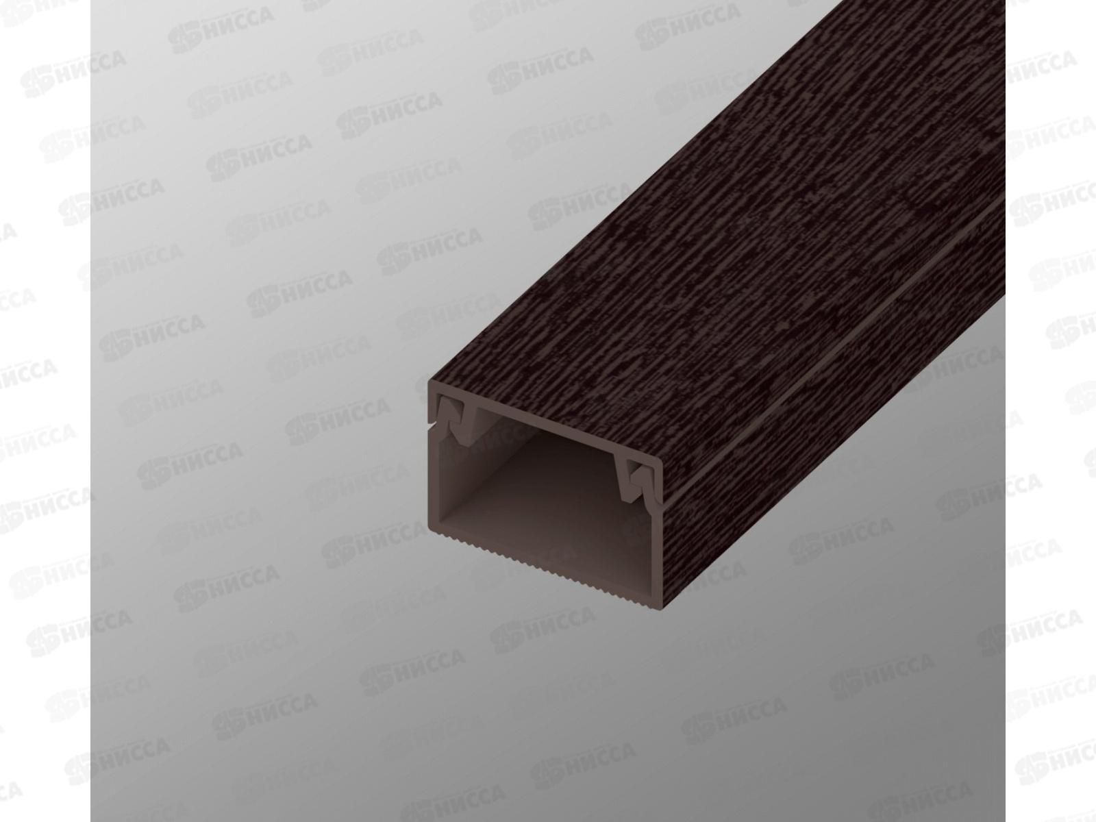 Кабель-канал AGIS Profile ПВХ  15*10мм  2м венге 3D *72