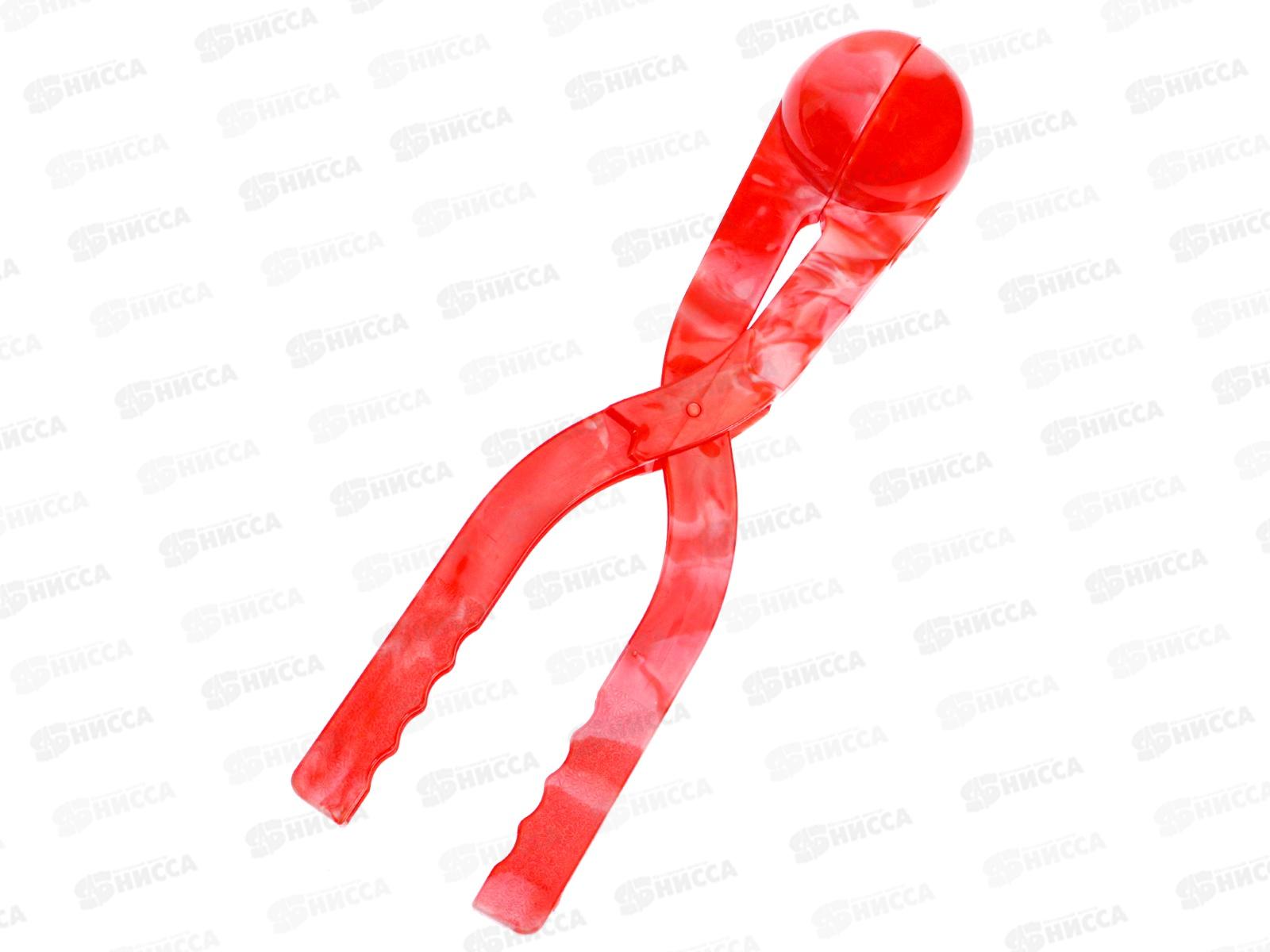 Форма для снега 360мм "Шар" с разводами СЛ-1561, микс, в сетке  *96