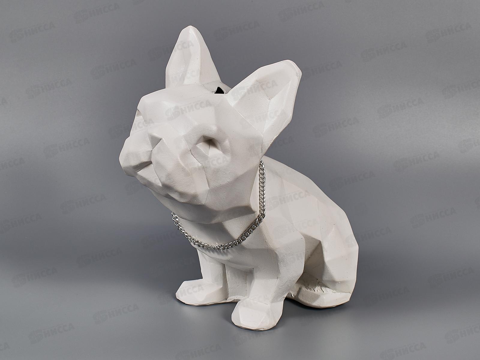 Копилка &quotСобака оригами&quot с цепью К-10