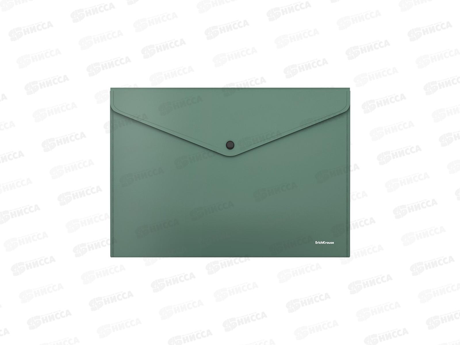 Папка с кноп. EK А4, непрозр.асс. 55398*12/240