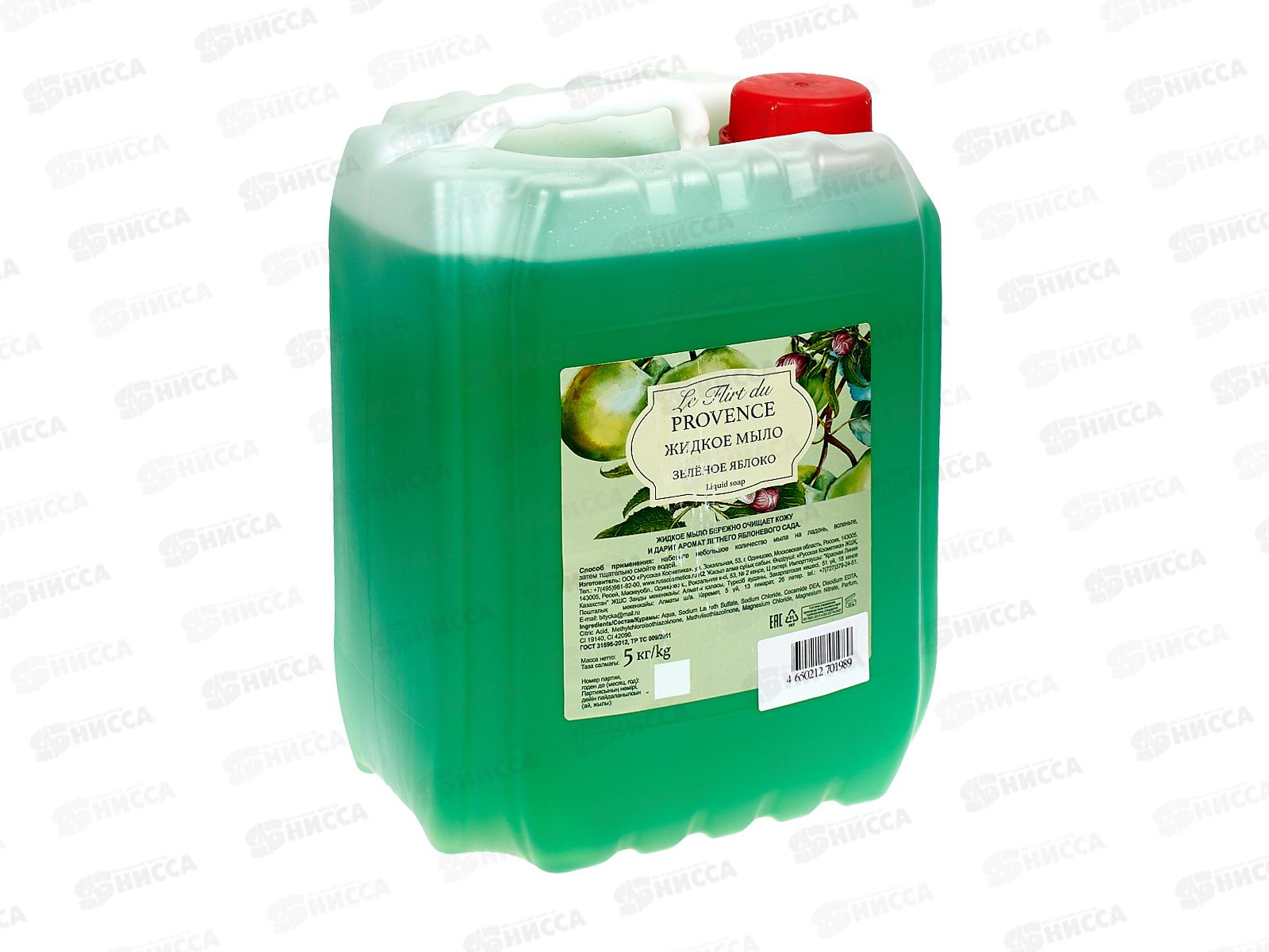 Лё Флир жидкое мыло Зеленое яблоко 5кг 212989 *1