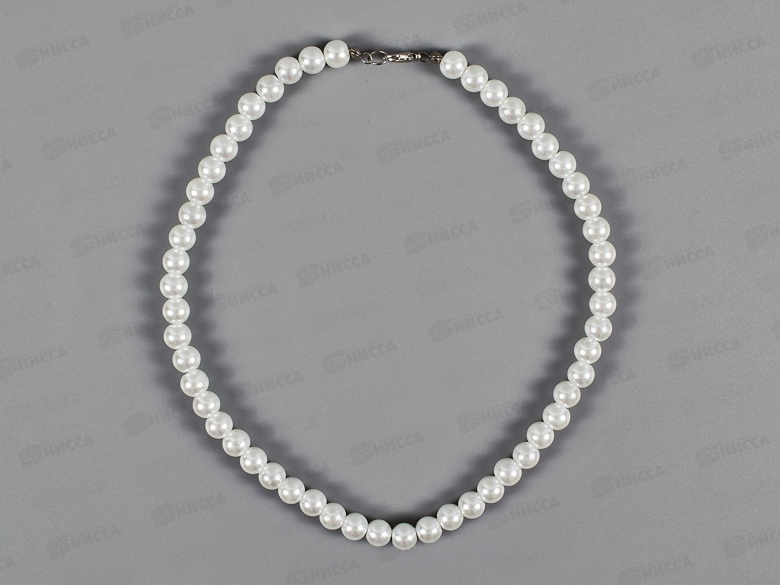 Бусы &quotНевеста&quot белый 40см 4806705