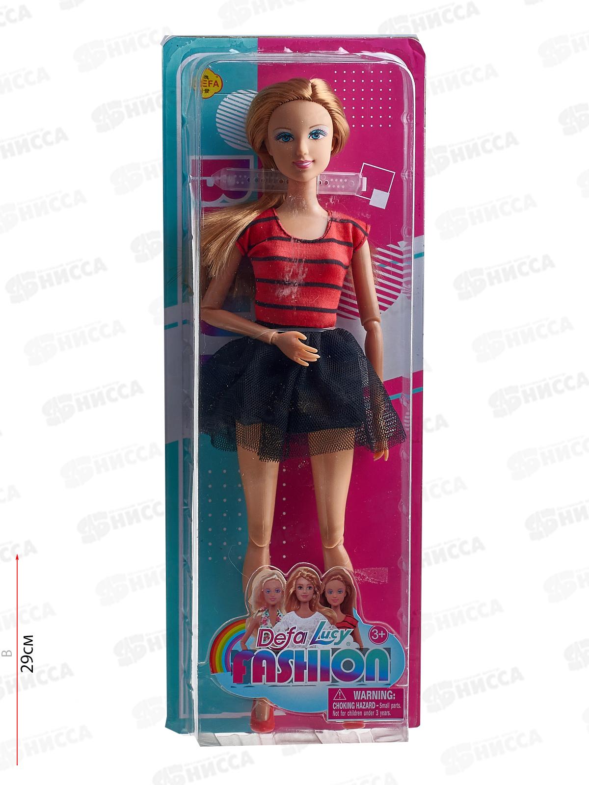 Кукла DEFA LUCY Модный парад, шарнирная 8406 в асортименте в коробке 42896