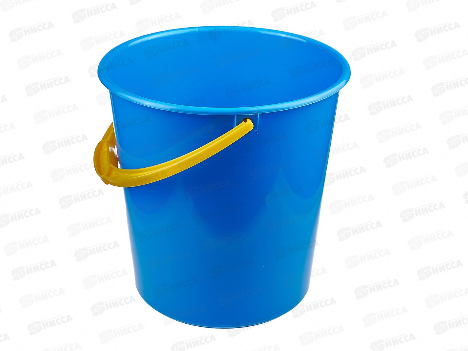 Ведро 12л мерное без крышки  Синее *20 ИНТ