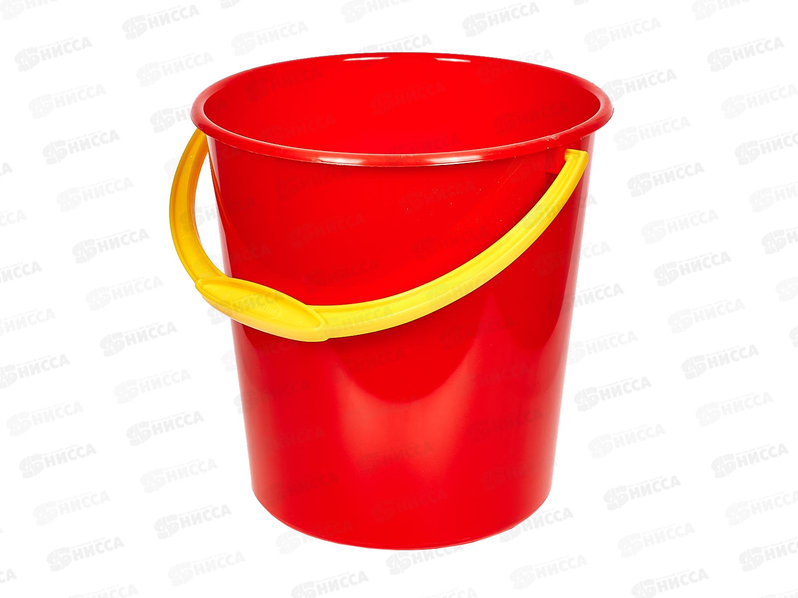 Ведро 7л мерное Красное *20  ИНТ