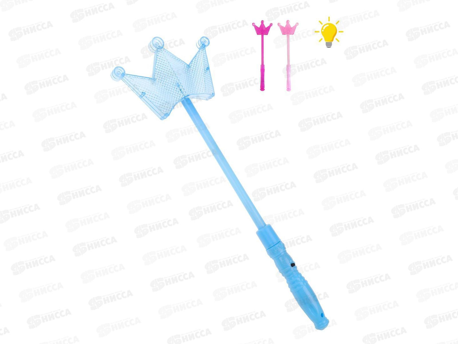 Палочка эл. Корона 36см, свет, 200763416 в ассорт. пакет 802347