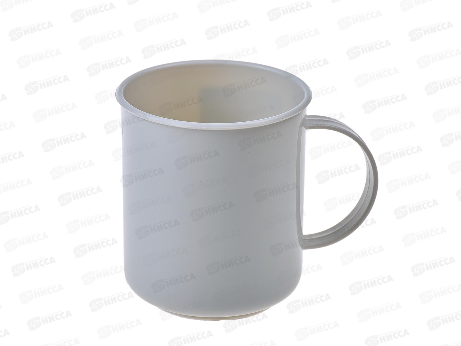 Кружка 300мл Plast Team пепельный жемчуг РТ163110024 *60