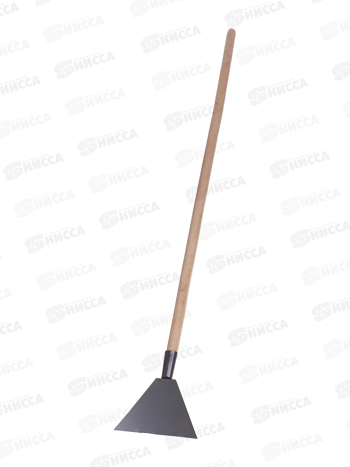 Скребок для льда 190мм деревянный черенок п/о, ON
