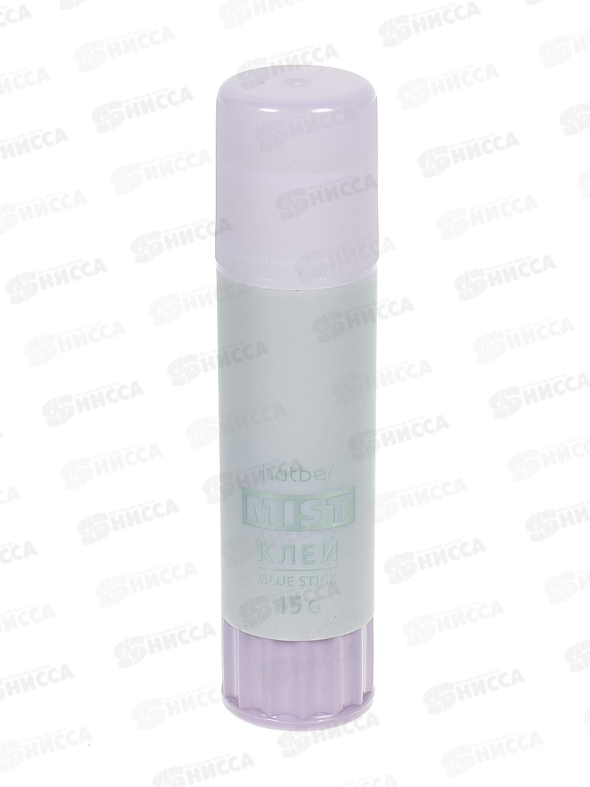 Клей карандаш Hatber 15гр.Mist ,081211*24/576