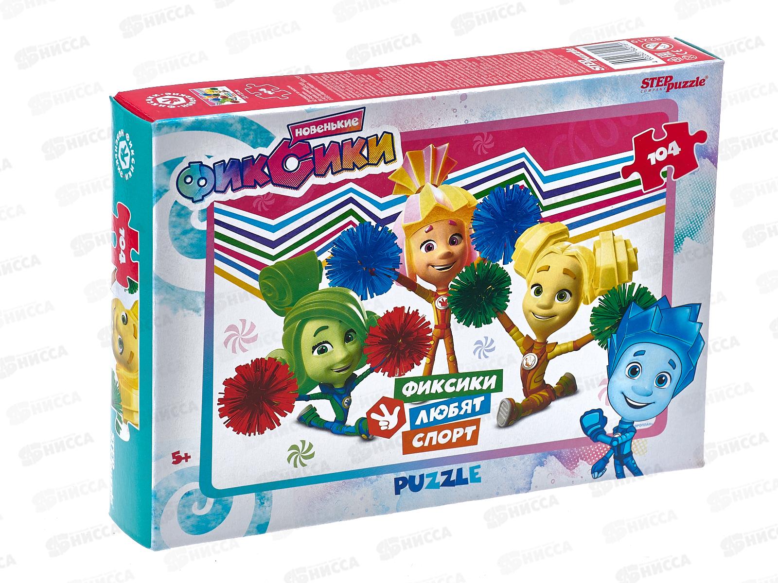 ПАЗЛЫ 104 элементов 82219 Фиксики  *48