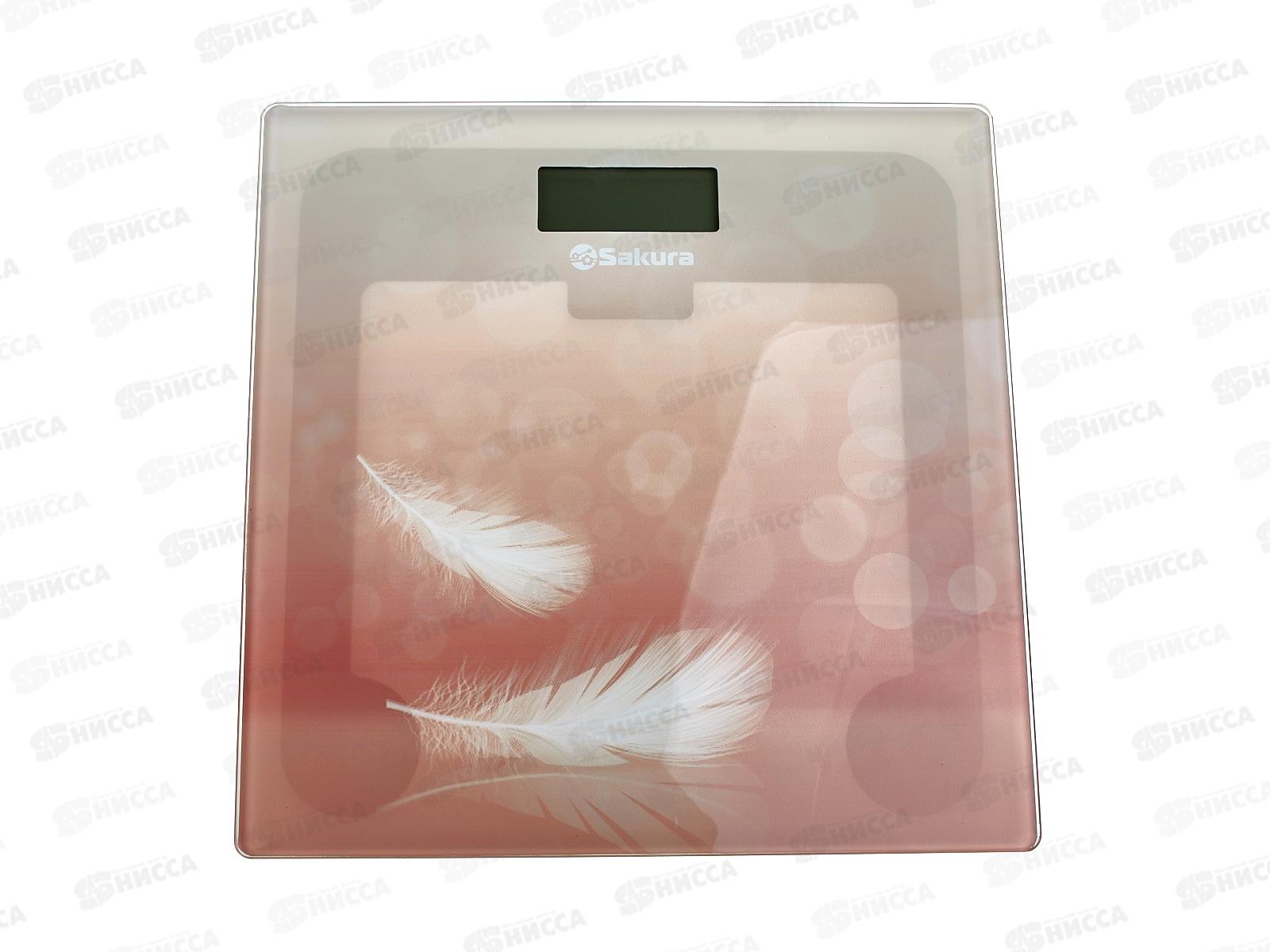 Весы напольные SA-5065F ultraslim 180кг элек Перья