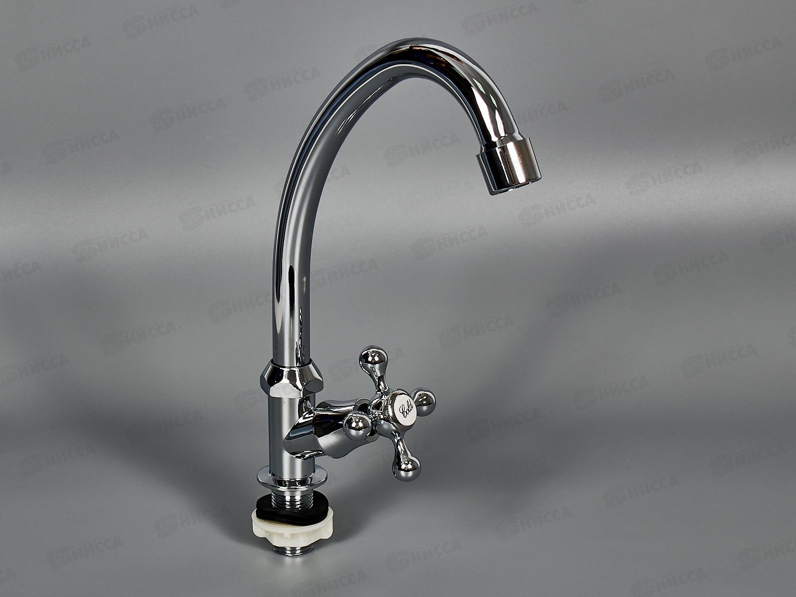 Смеситель на одну воду с гайкой, E41008