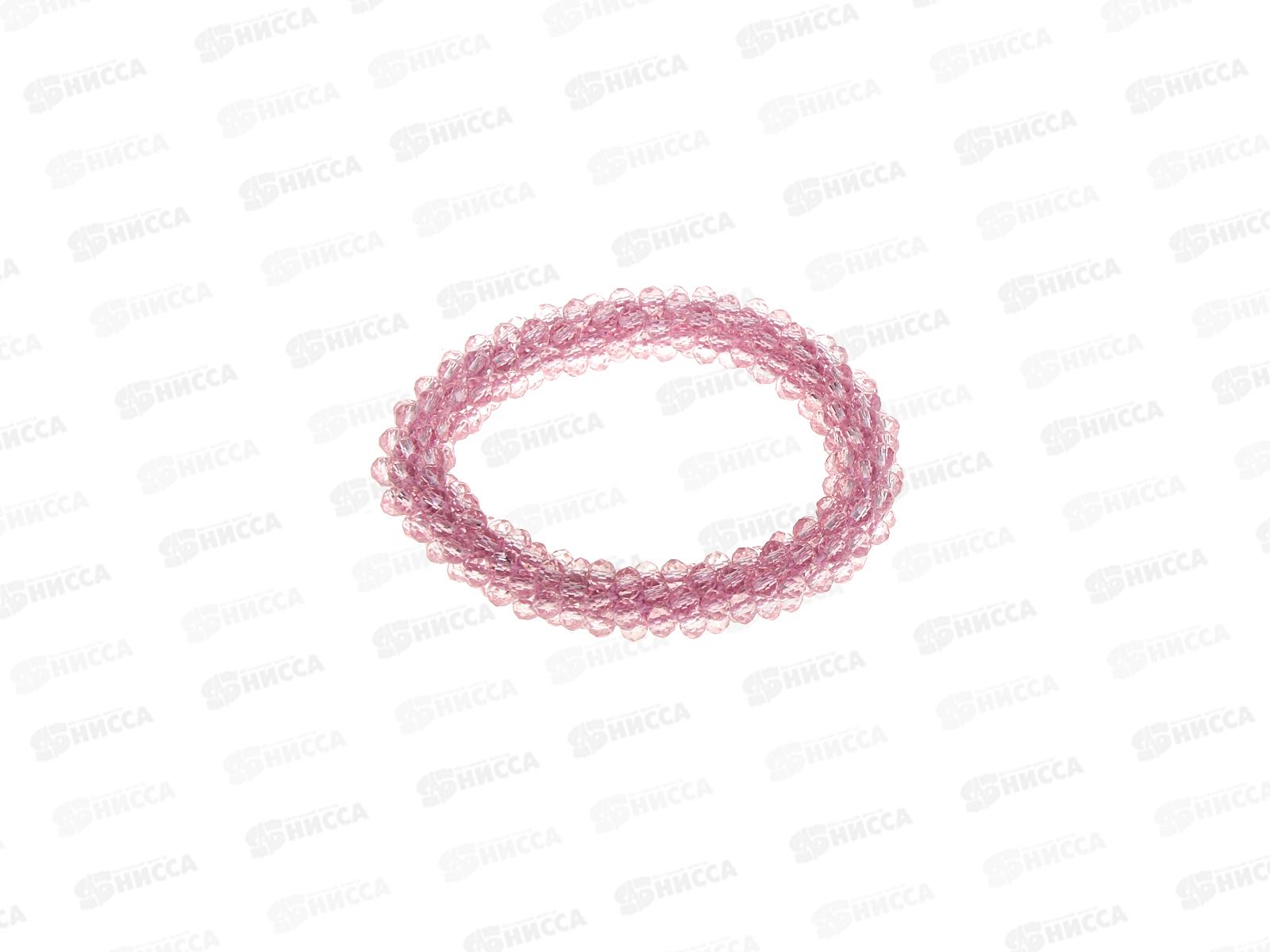 Браслет-резинка &quotГорный хрусталь&quot цветной №8302