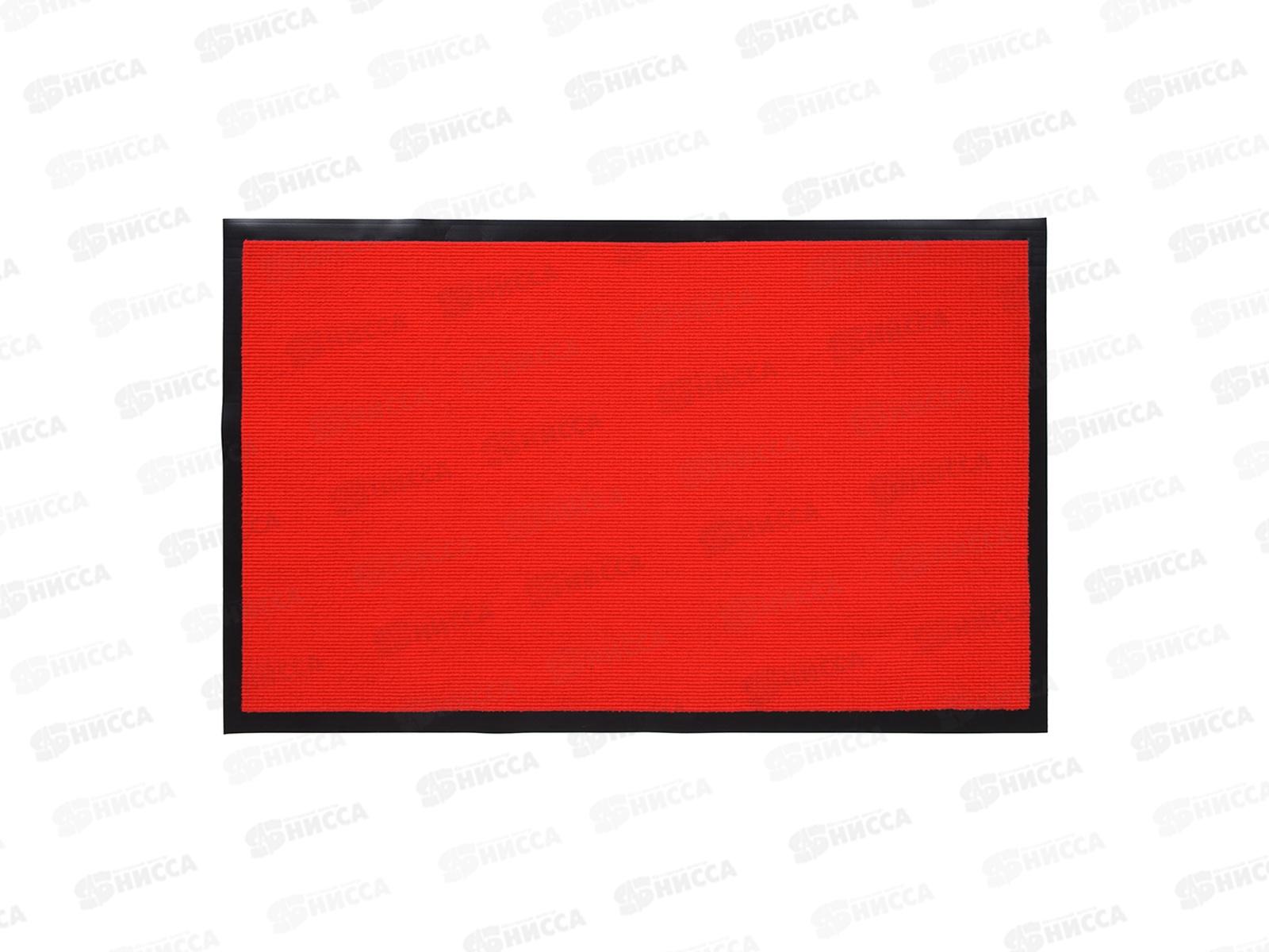 Коврик влаговпитывающий, ребристый &quotTrip&quot 50*80см &quotVORTEX&quot красный 24323*10