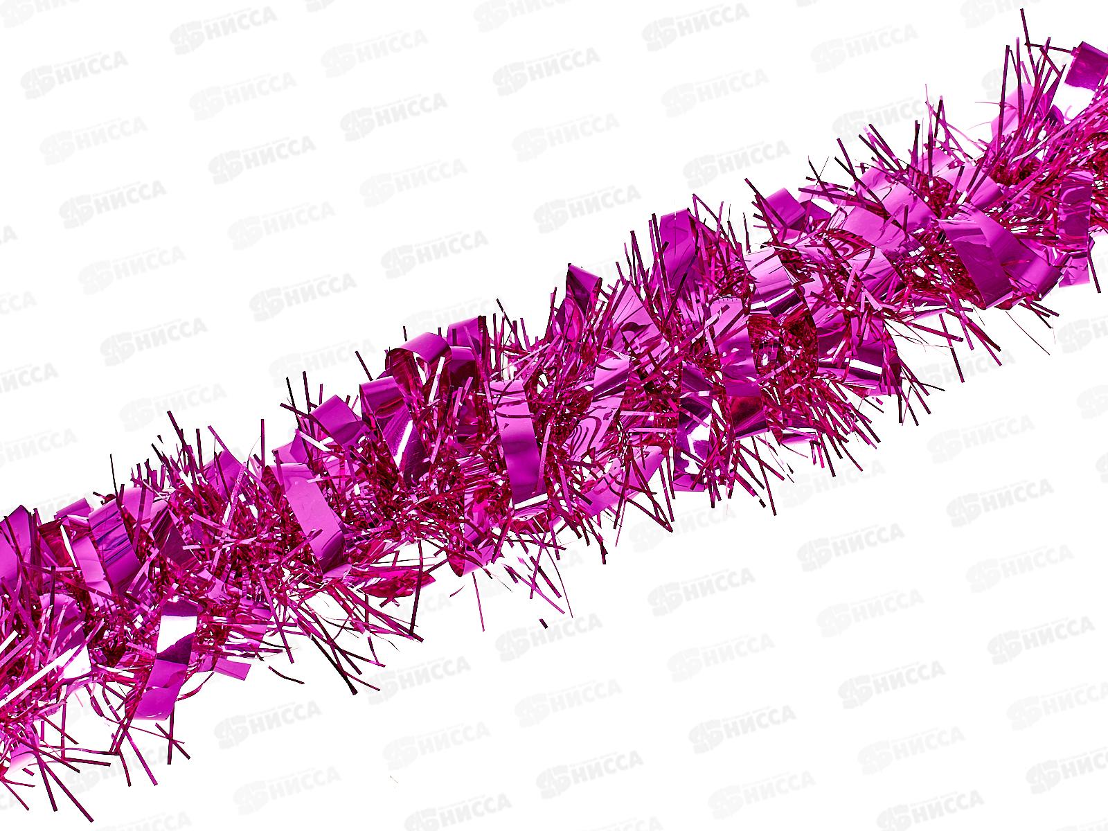 Мишура, 9см. х 2м., AL-13627 сиреневый *360